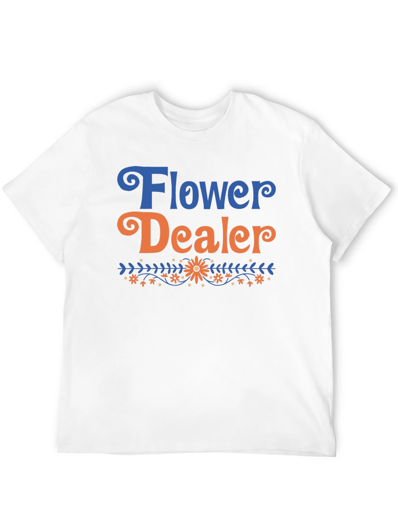 Flower Dealer T-Shirt - Floral Design
