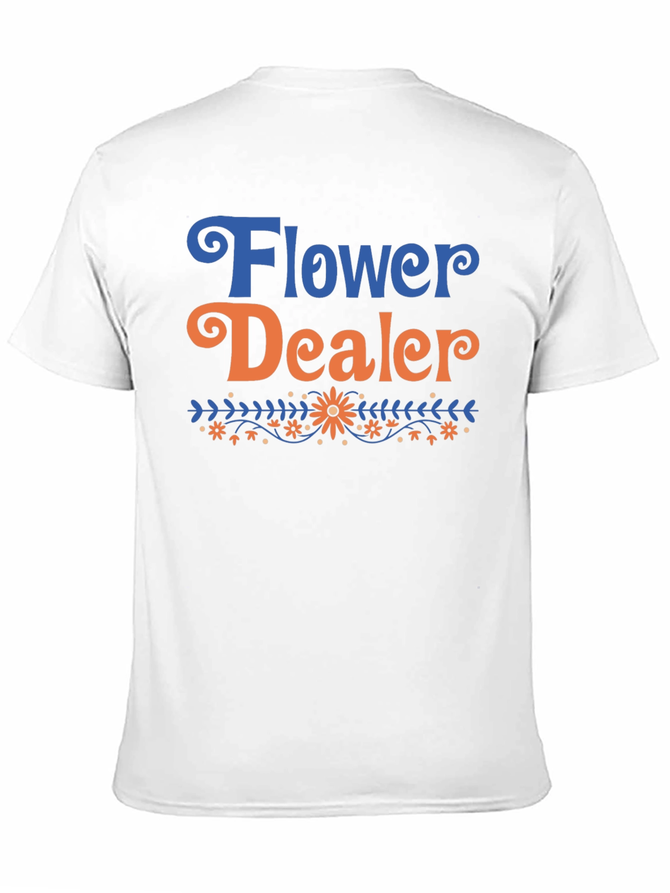Flower Dealer T-Shirt - Floral Design