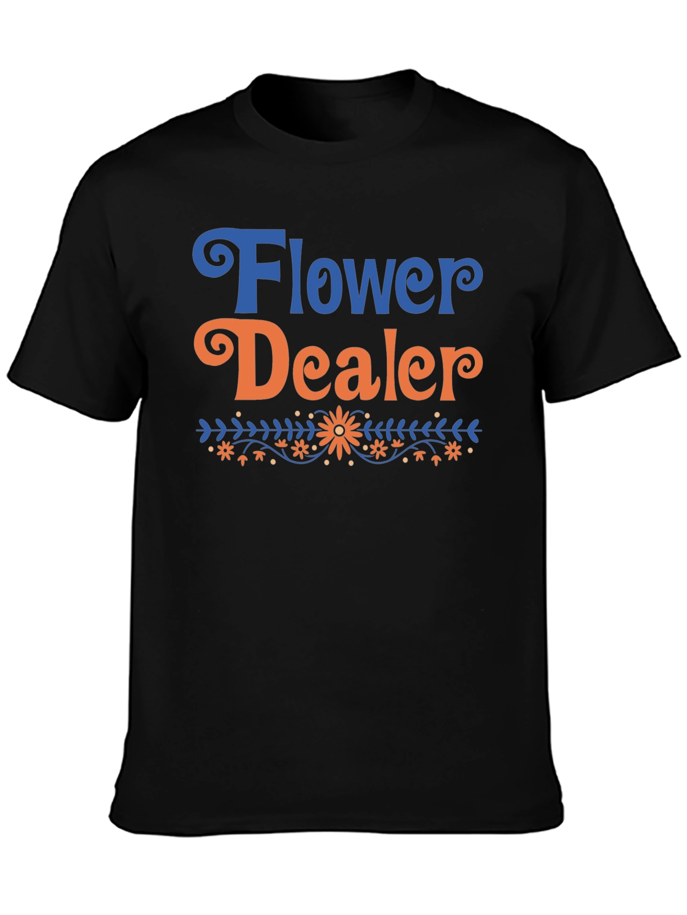 Flower Dealer T-Shirt - Floral Design