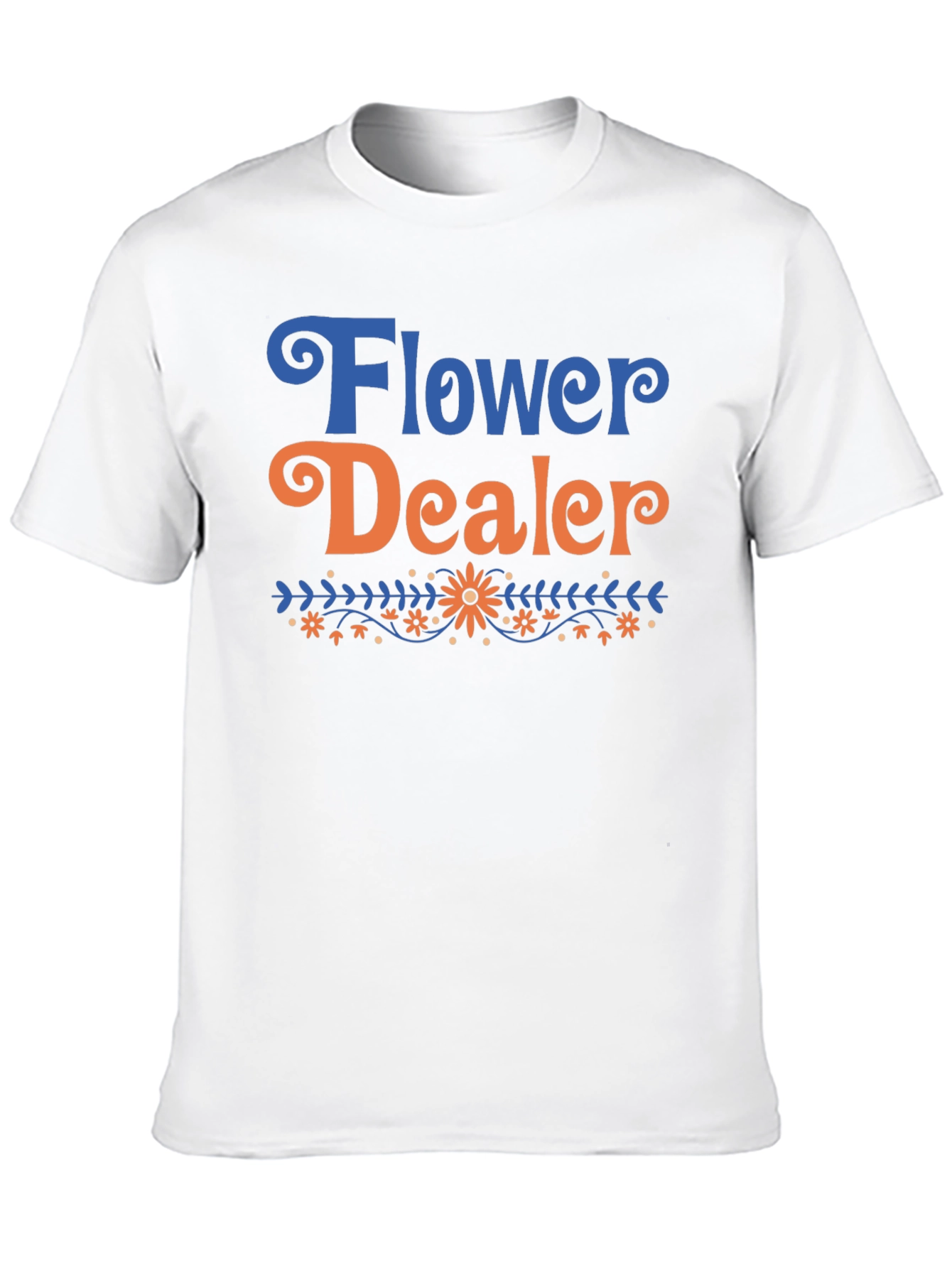 Flower Dealer T-Shirt - Floral Design
