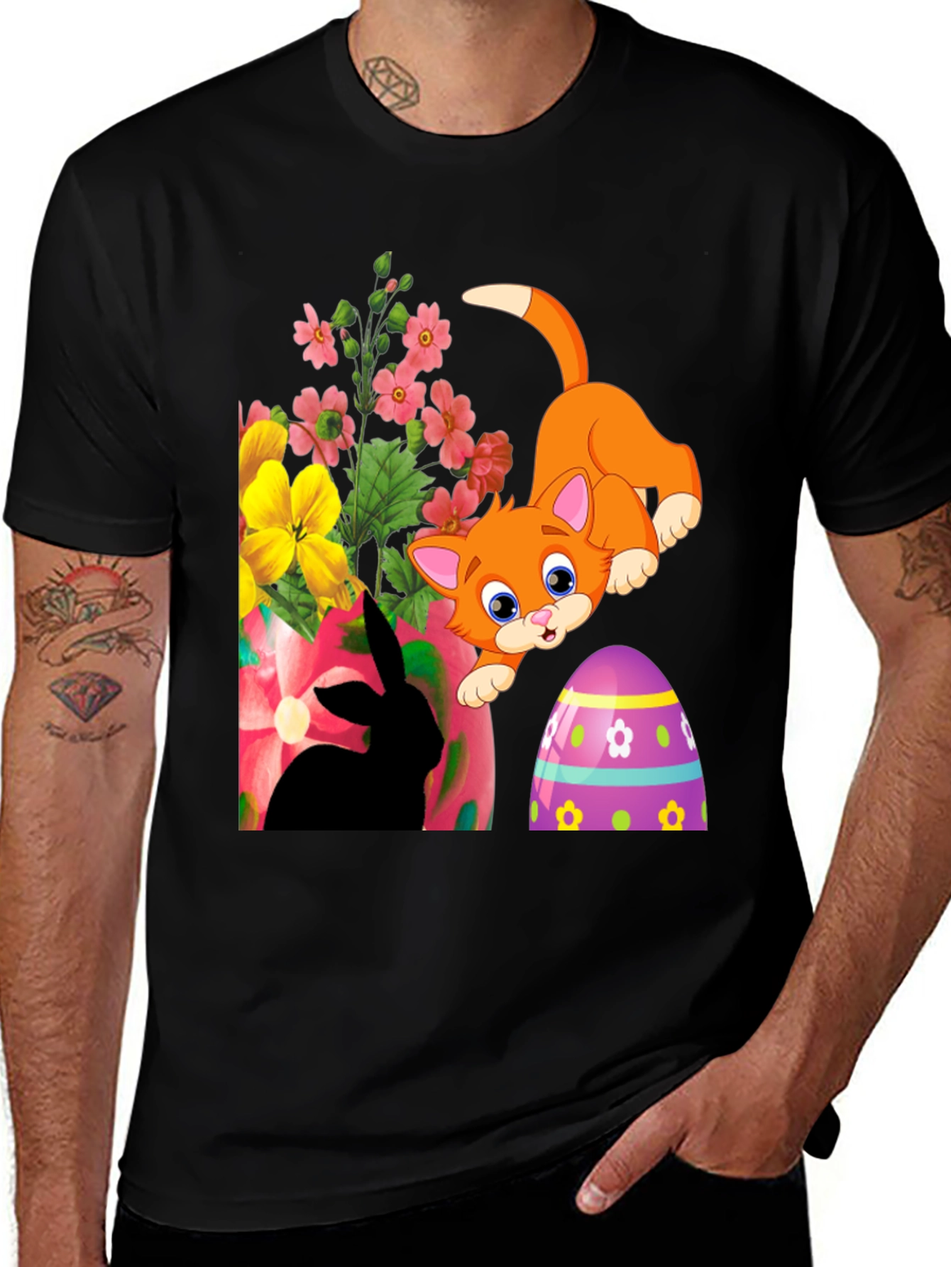 Easter Cat T-Shirt