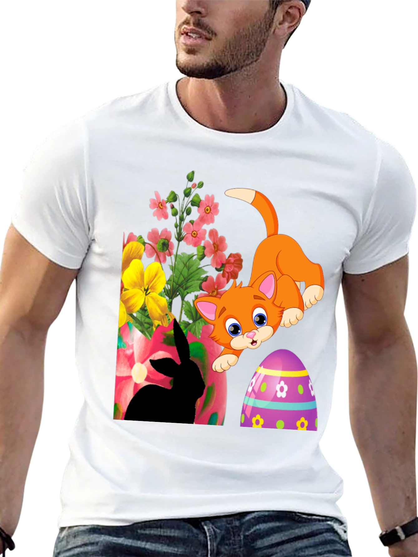 Easter Cat T-Shirt