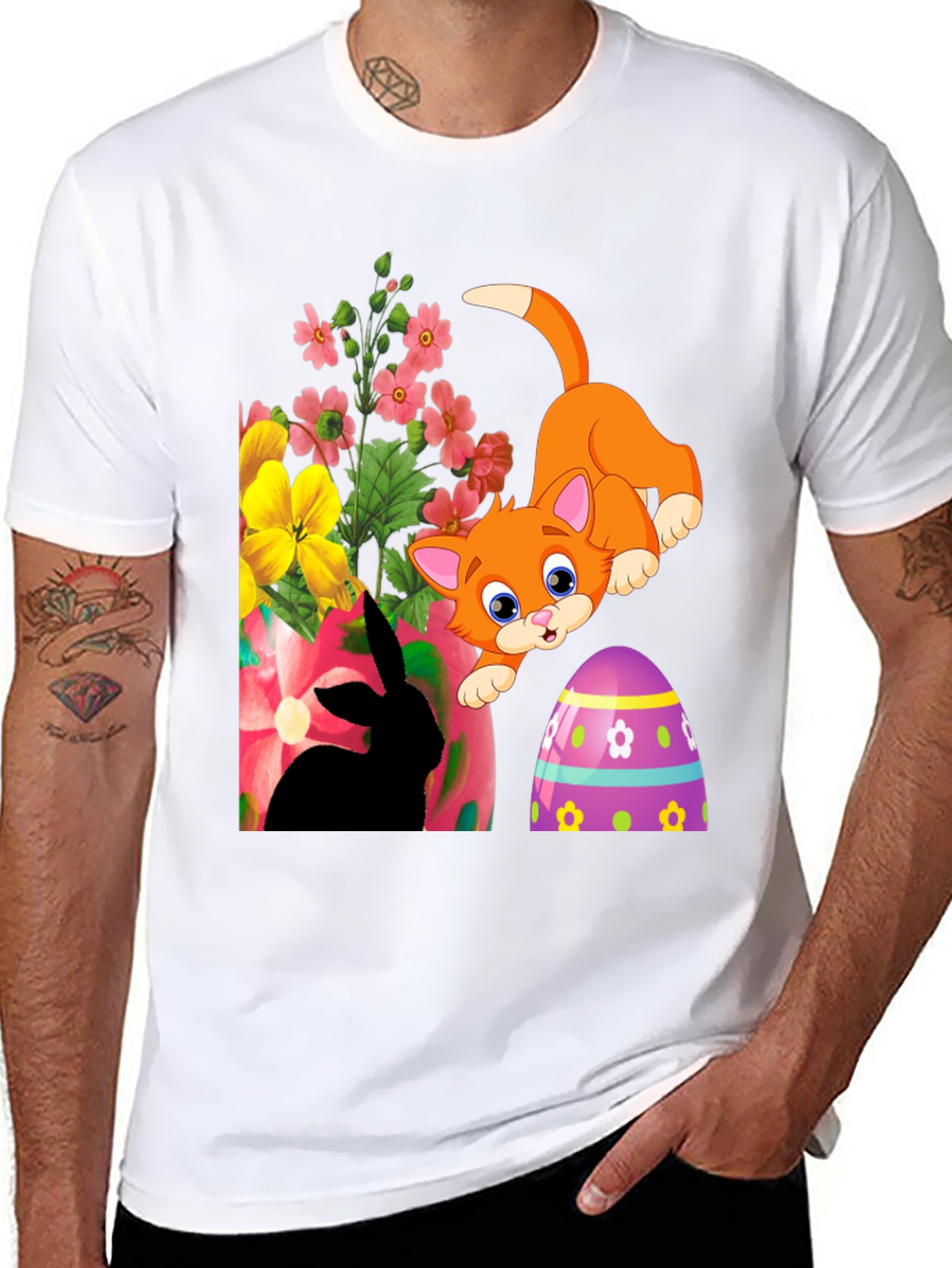 Easter Cat T-Shirt