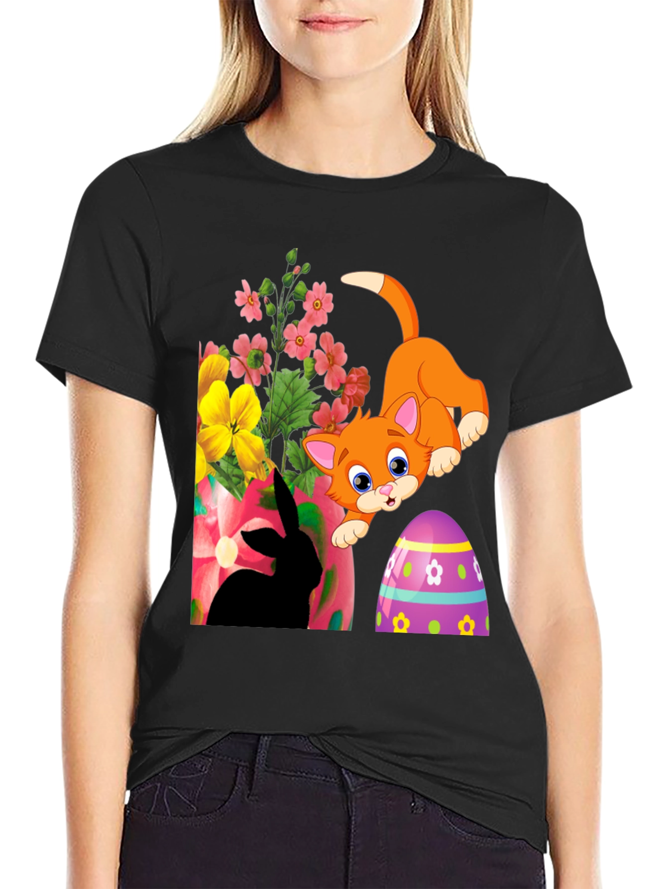 Easter Cat T-Shirt