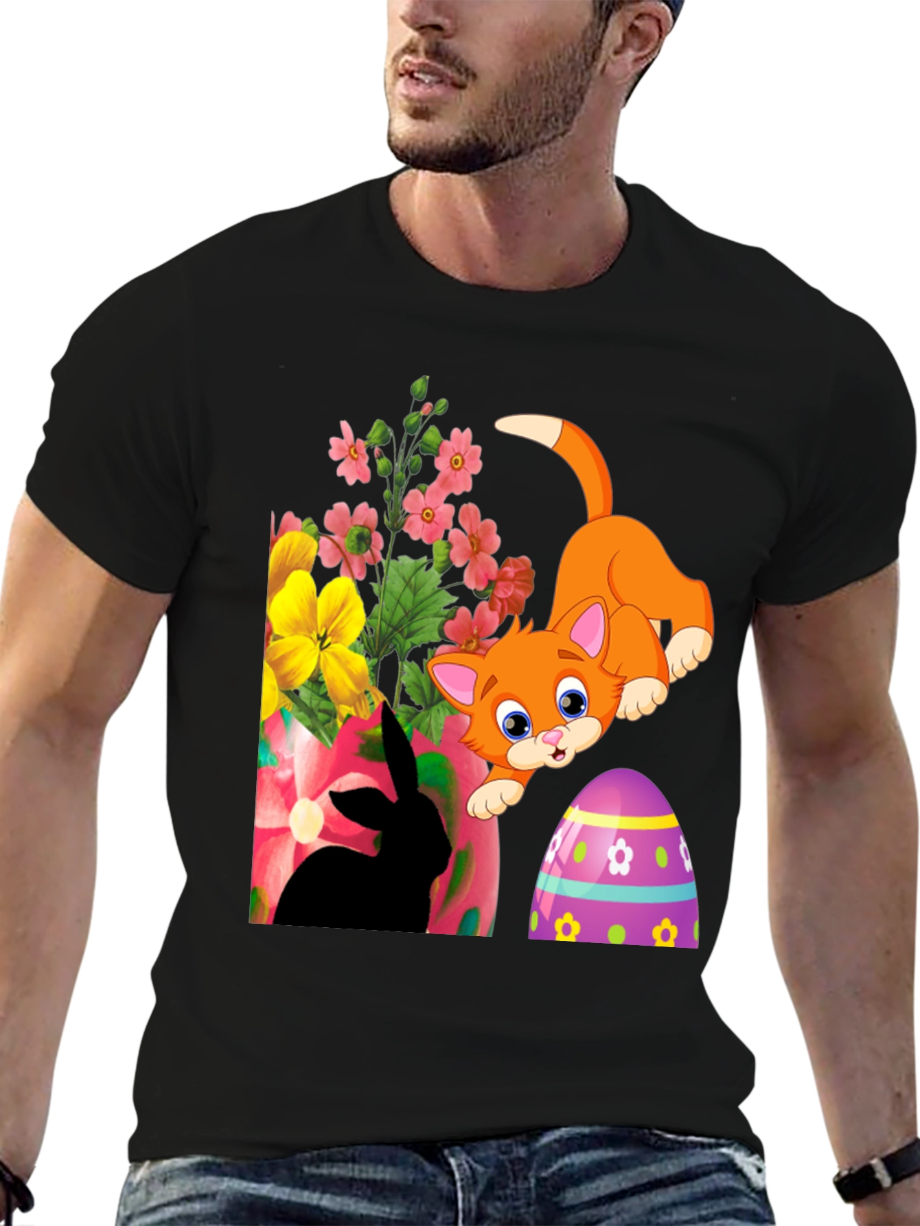 Easter Cat T-Shirt