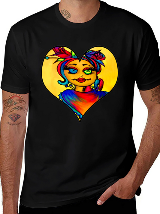 Heart Doll Graphic T-Shirt