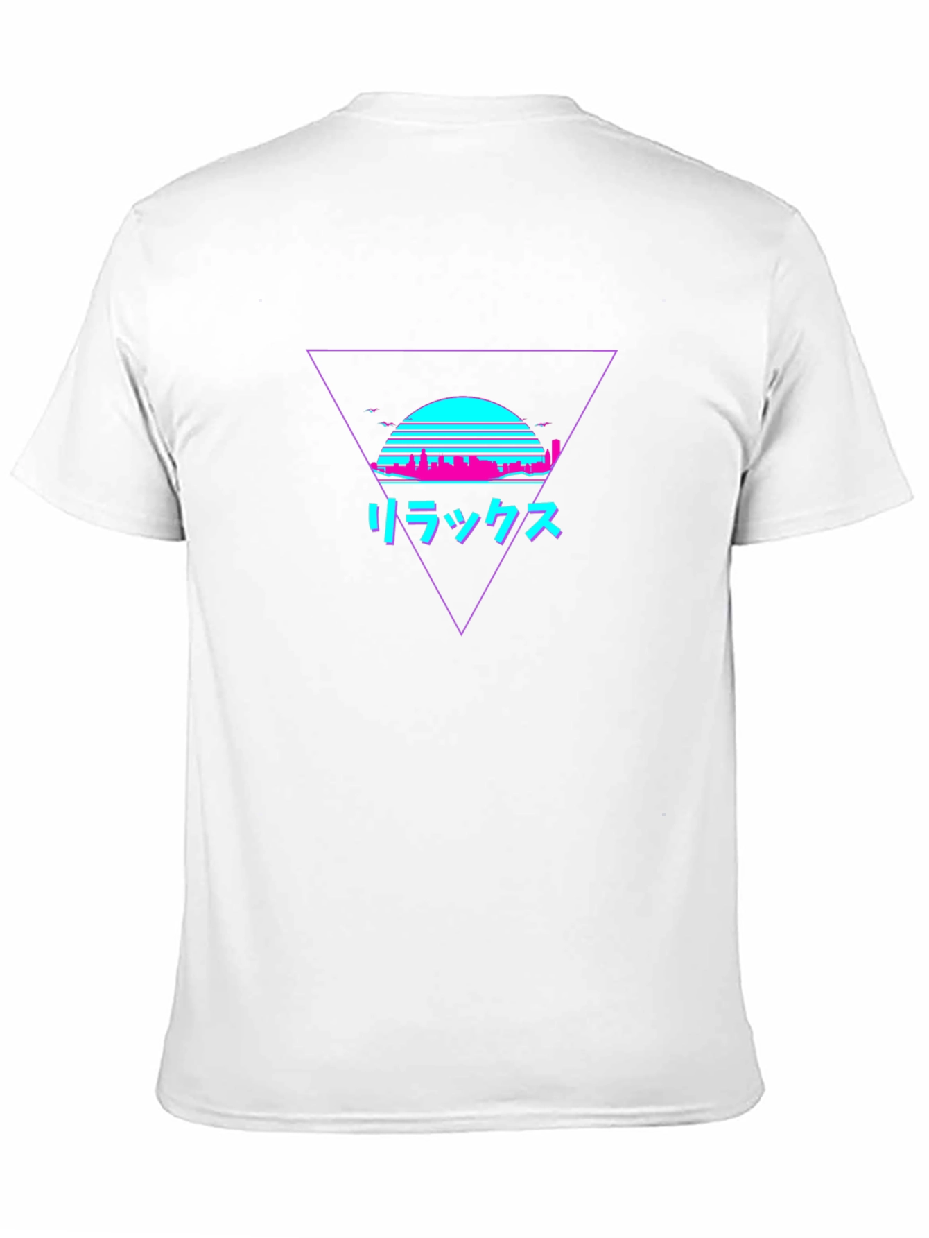 Relax Japanese Vaporwave Graphic Tee