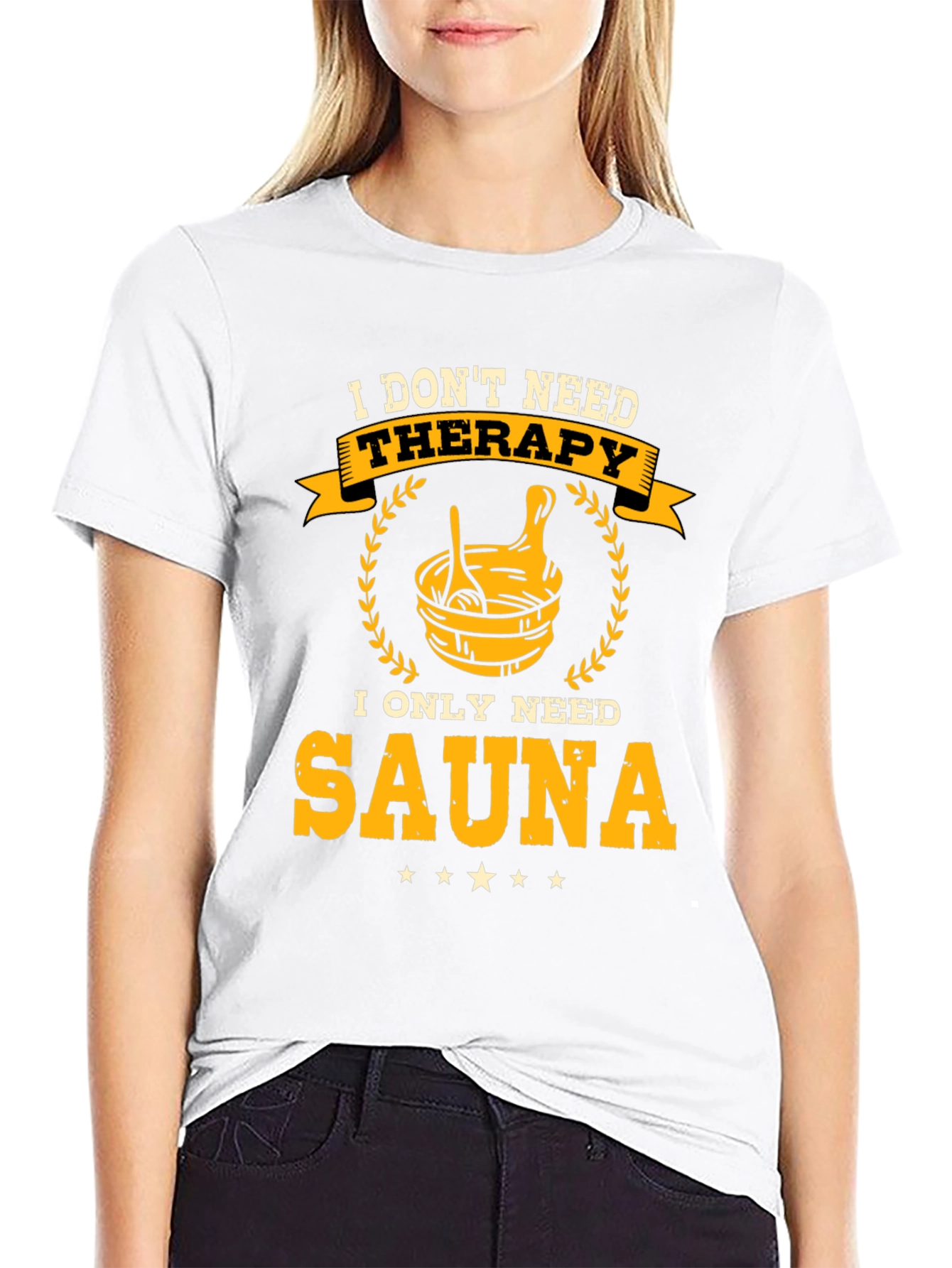 Sauna Therapy T-Shirt - Relax and Unwind