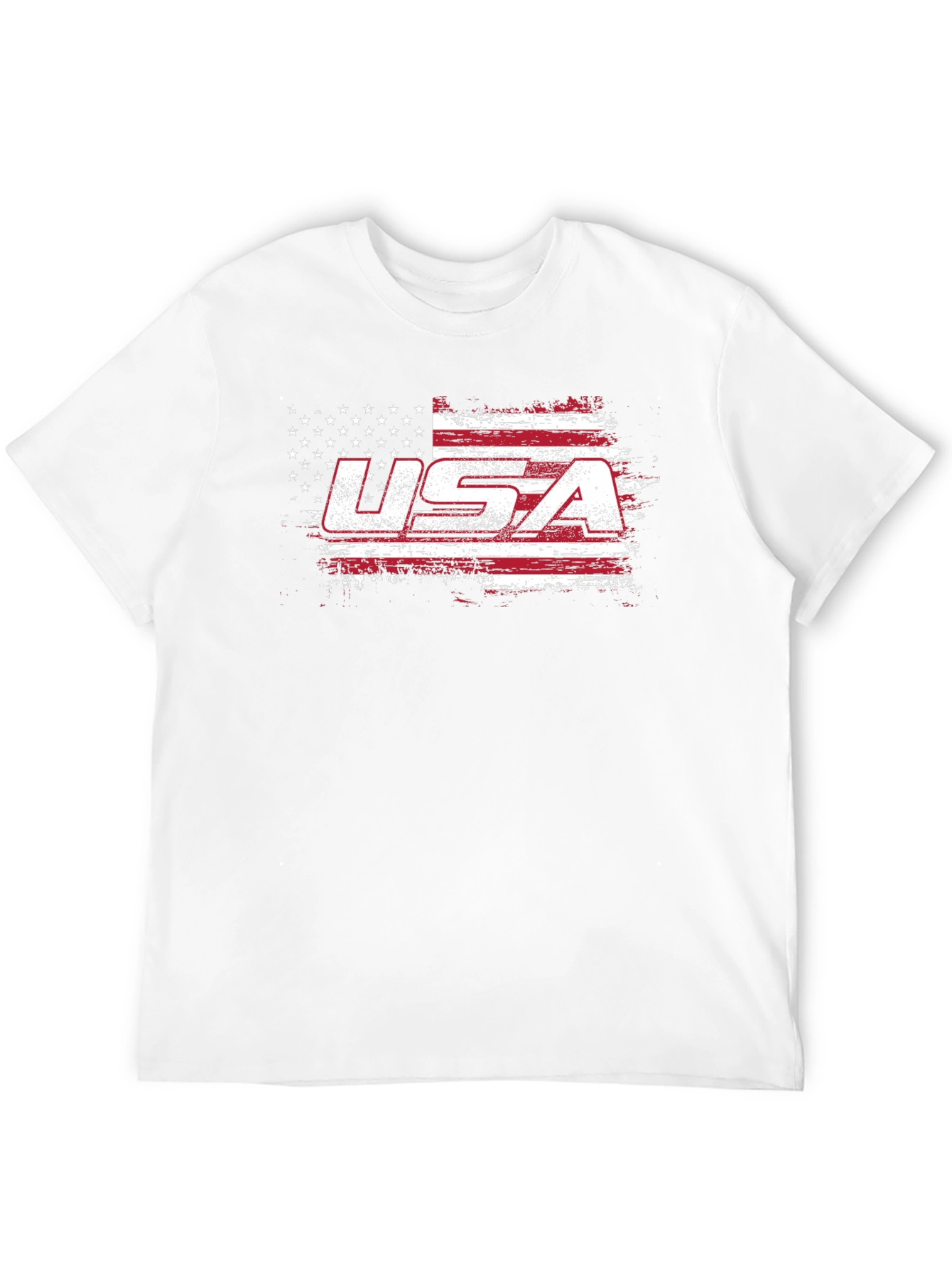USA Flag Graphic T-Shirt Patriotic American Pride