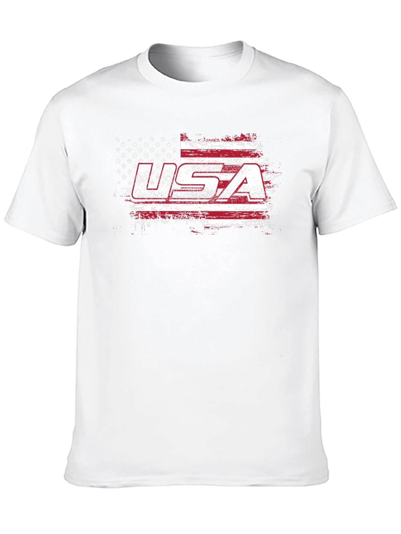 USA Flag Graphic T-Shirt Patriotic American Pride