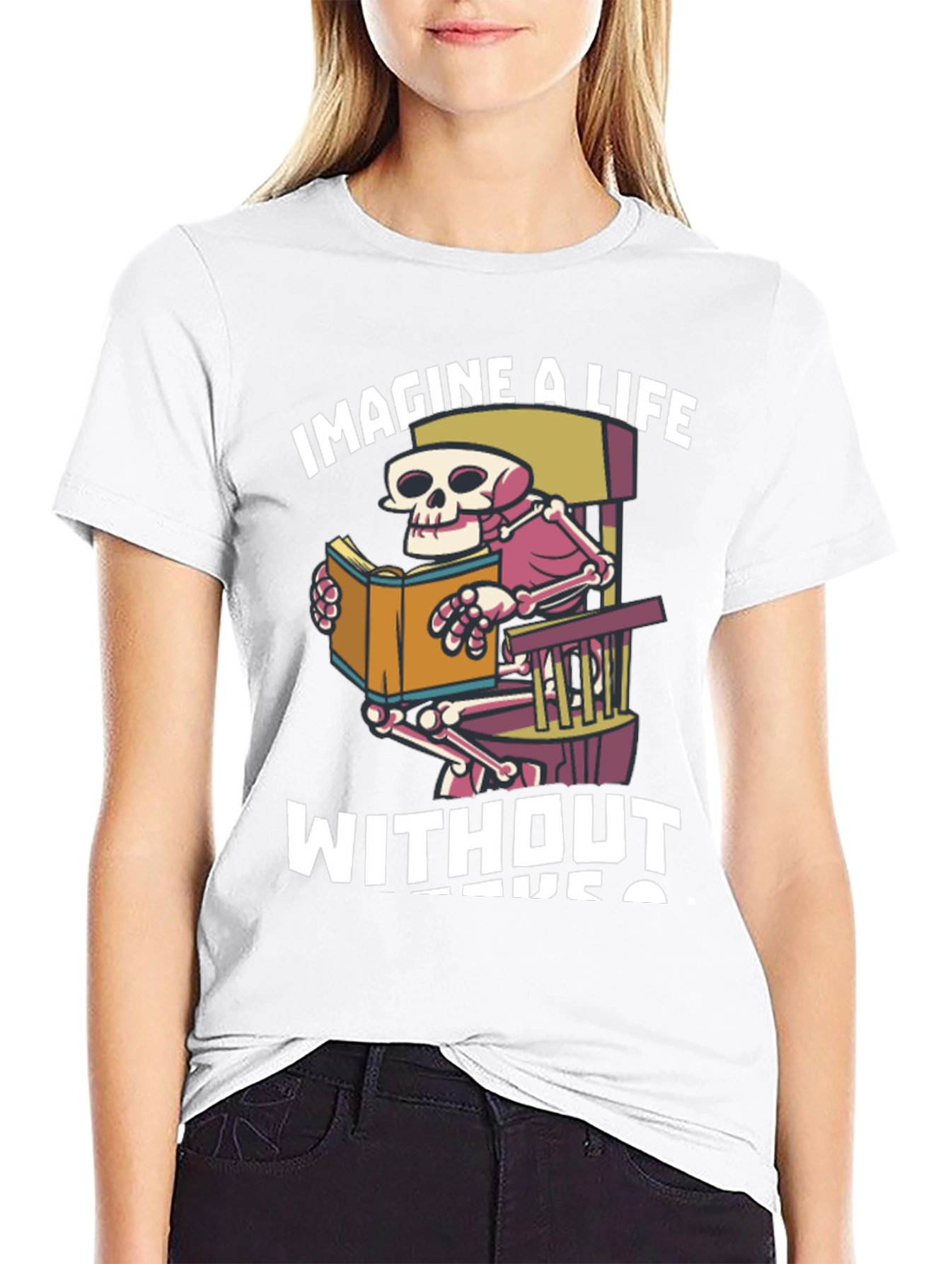Imagine A Life Without Books T-Shirt