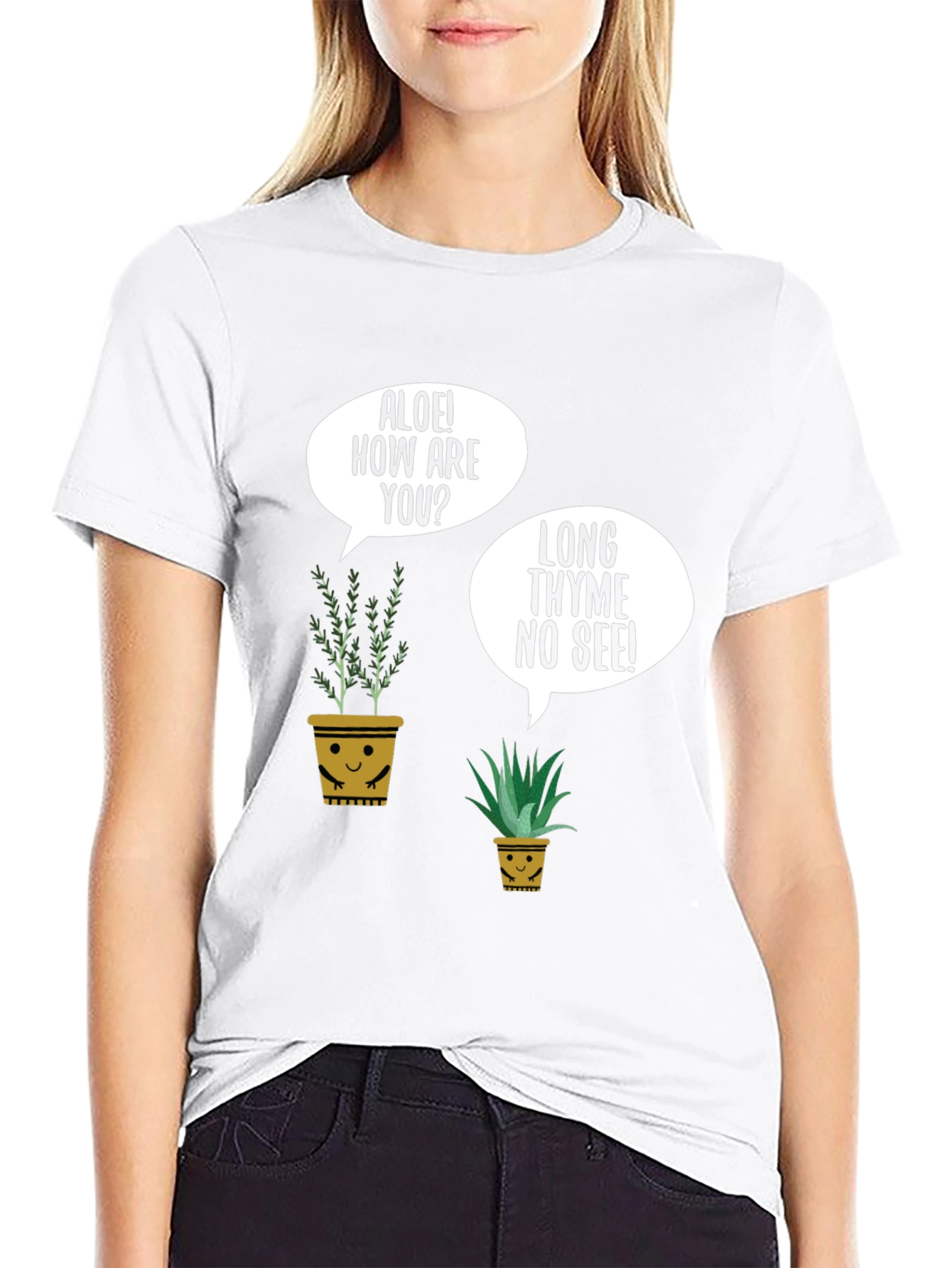 Aloe and Thyme Pun T-Shirt