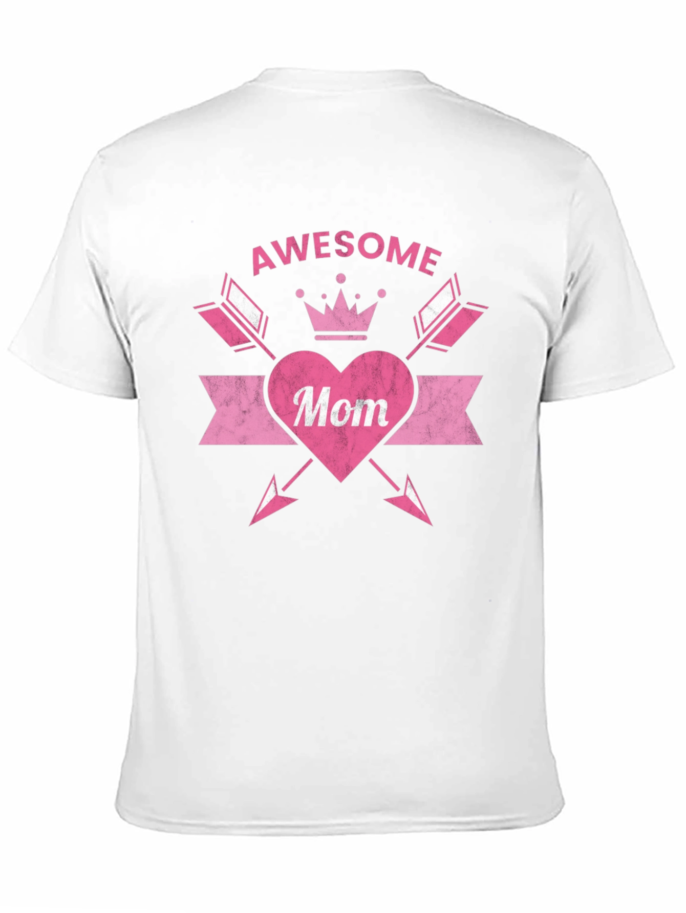 Awesome Mom Graphic T-Shirt Black