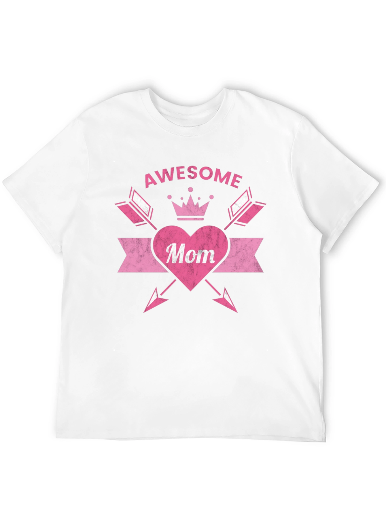Awesome Mom Graphic T-Shirt Black