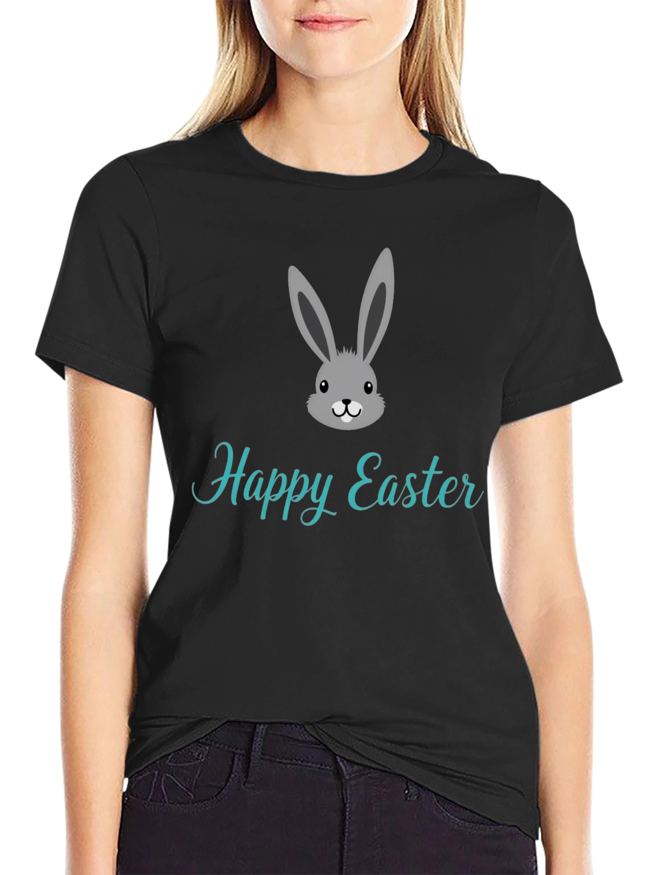 Happy Easter Bunny Graphic T-Shirt