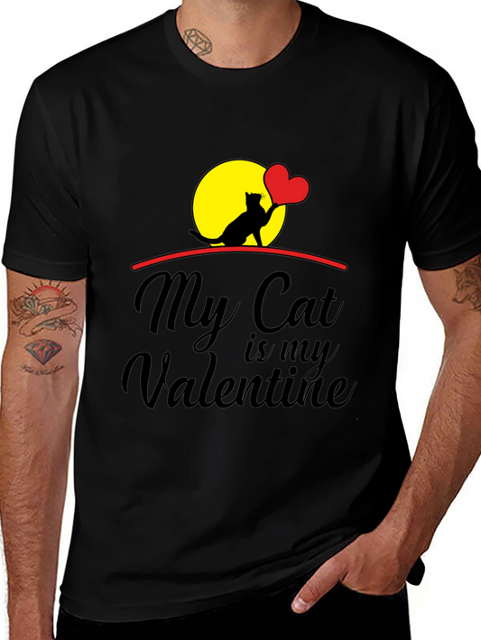 My Cat is My Valentine T-Shirt