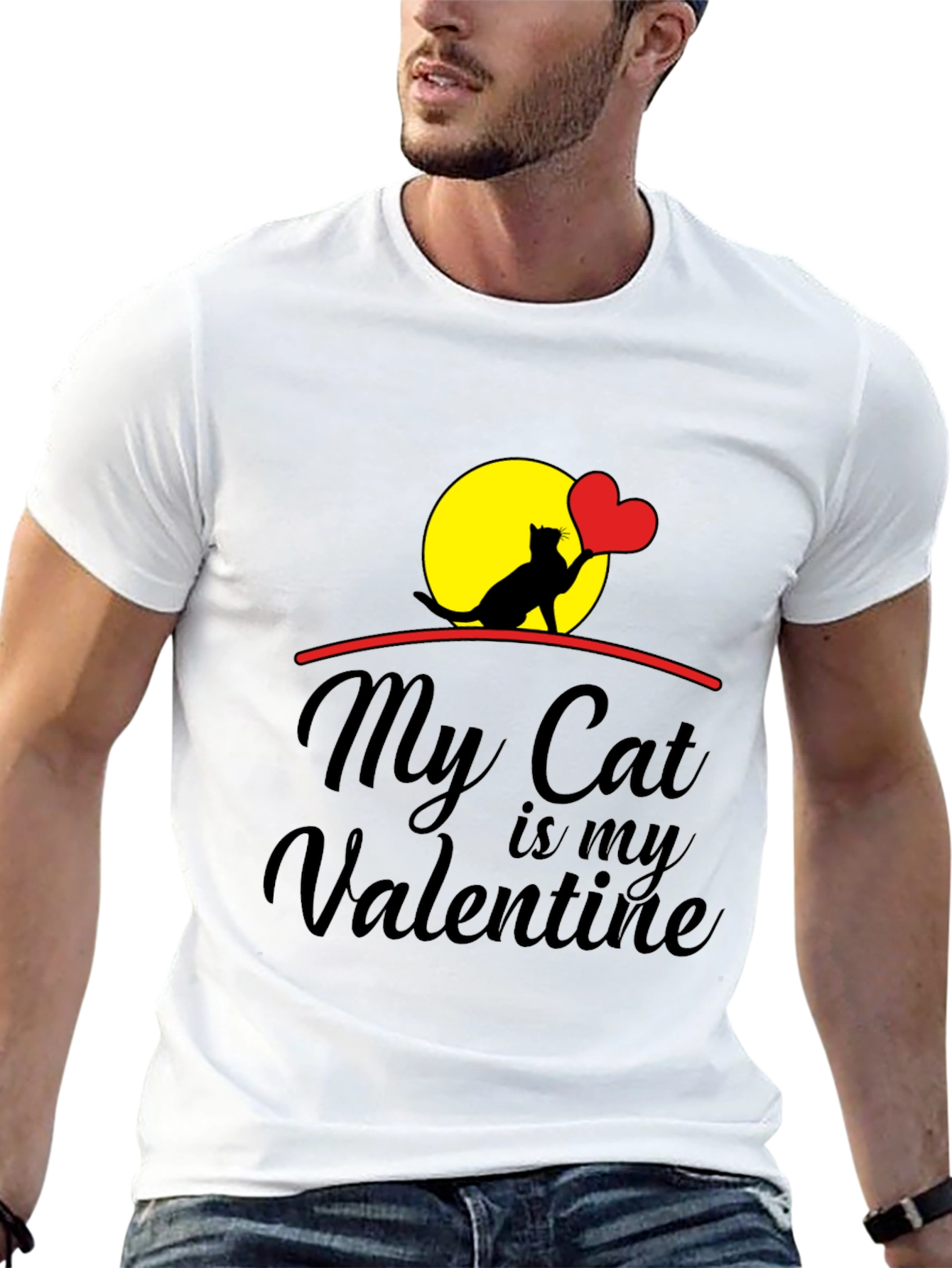 My Cat is My Valentine T-Shirt