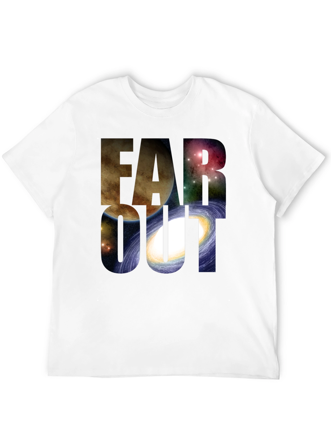 Far Out Space Graphic T-Shirt