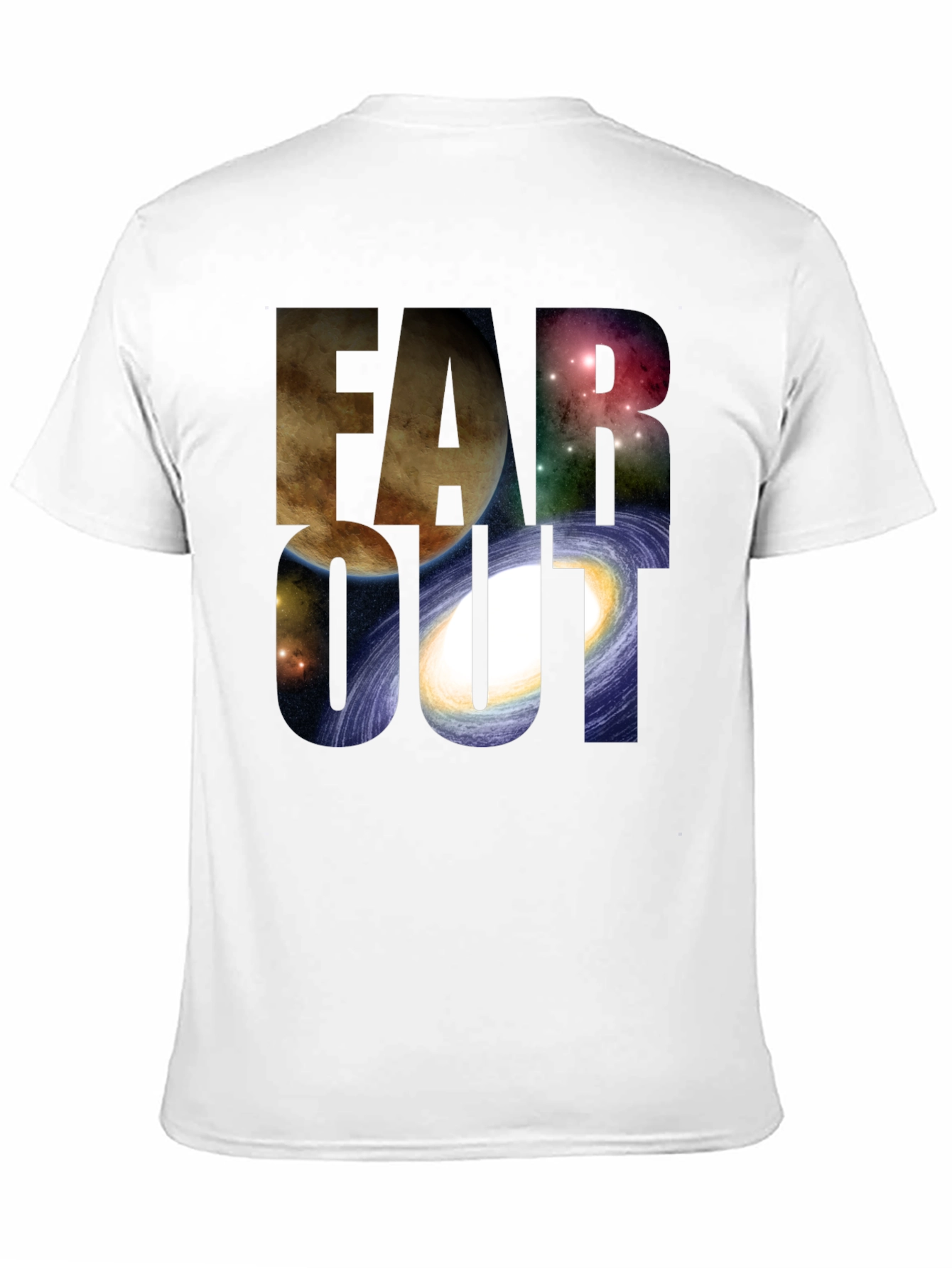 Far Out Space Graphic T-Shirt