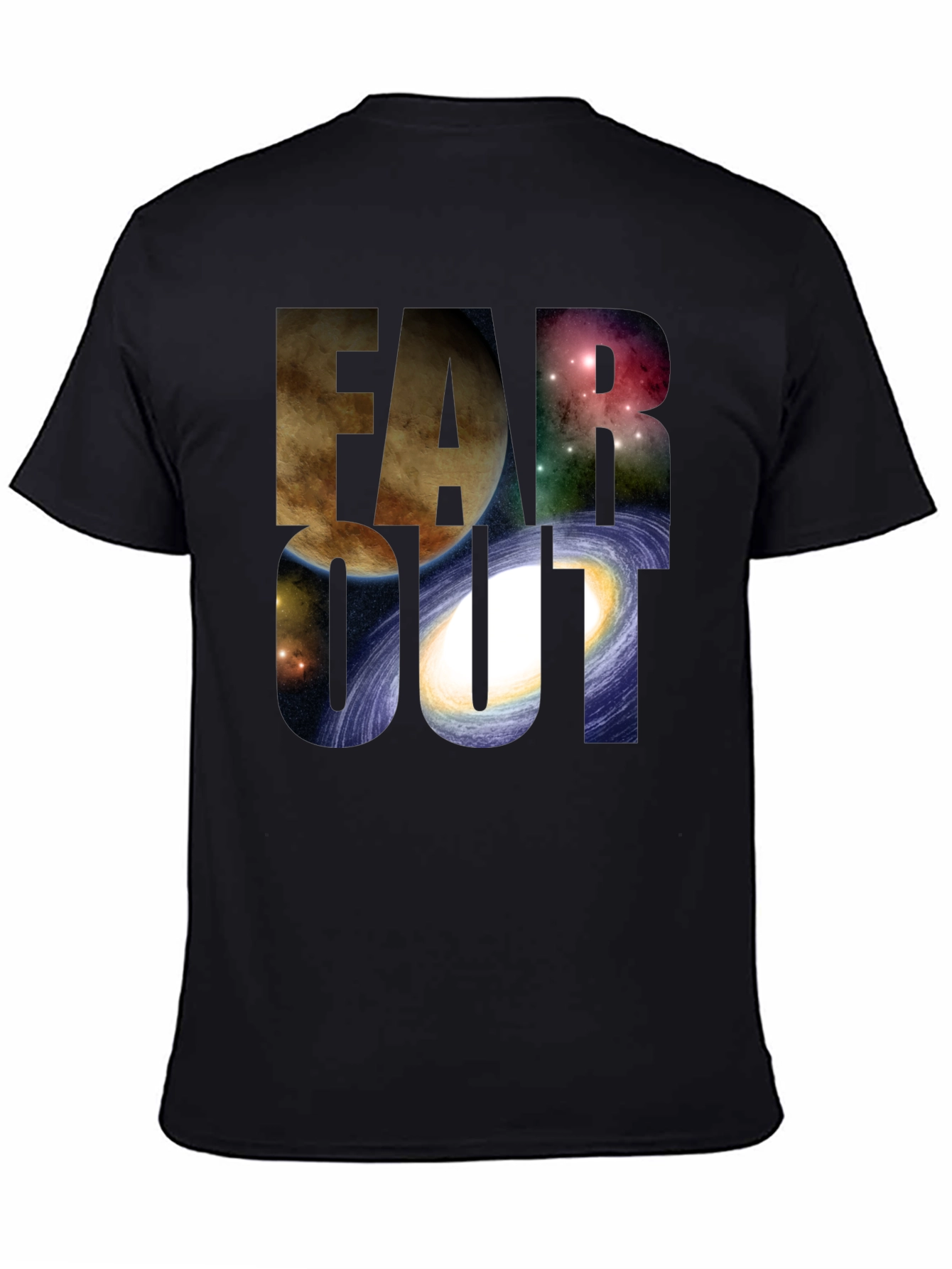 Far Out Space Graphic T-Shirt