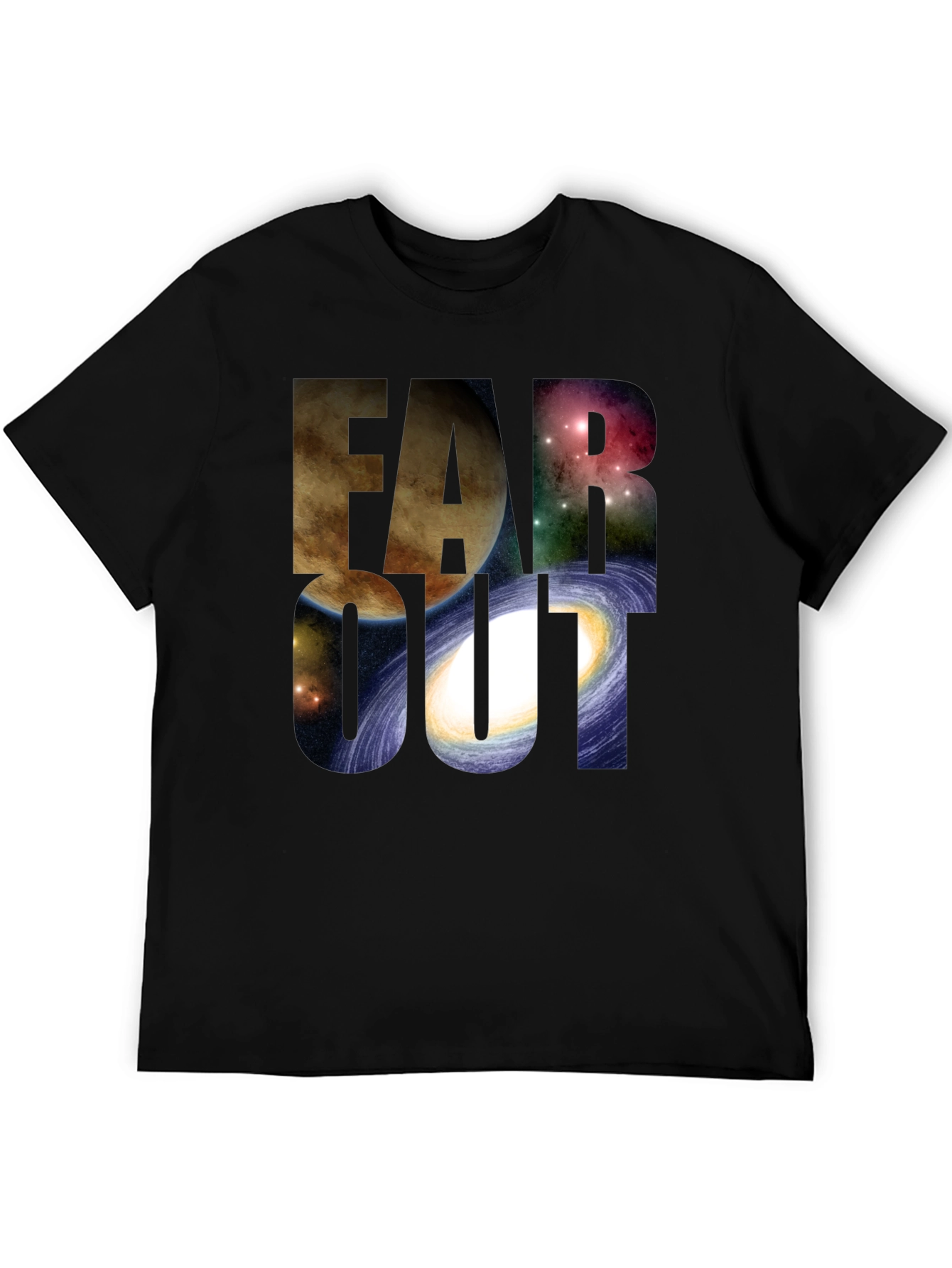 Far Out Space Graphic T-Shirt