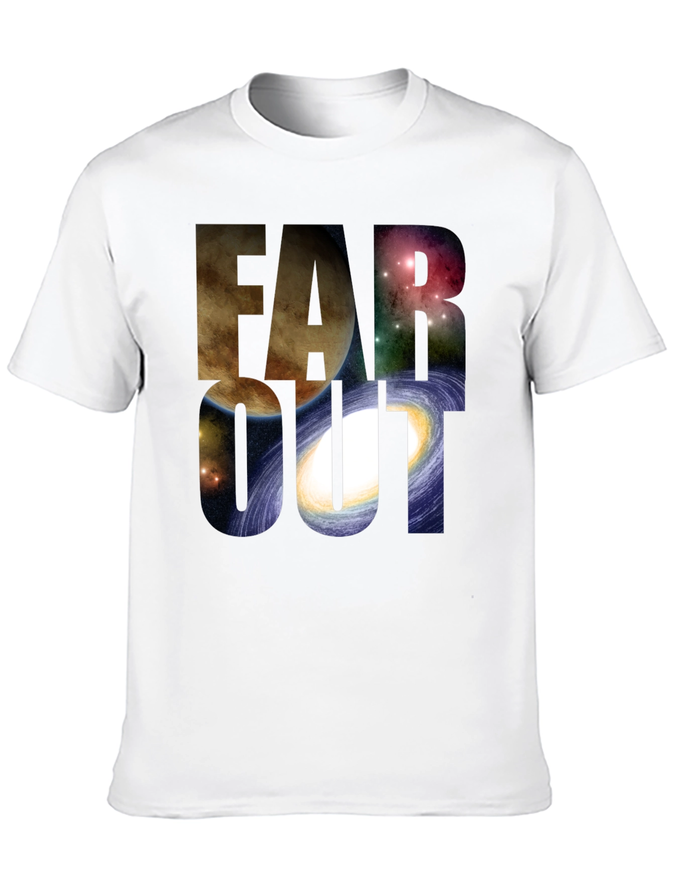 Far Out Space Graphic T-Shirt