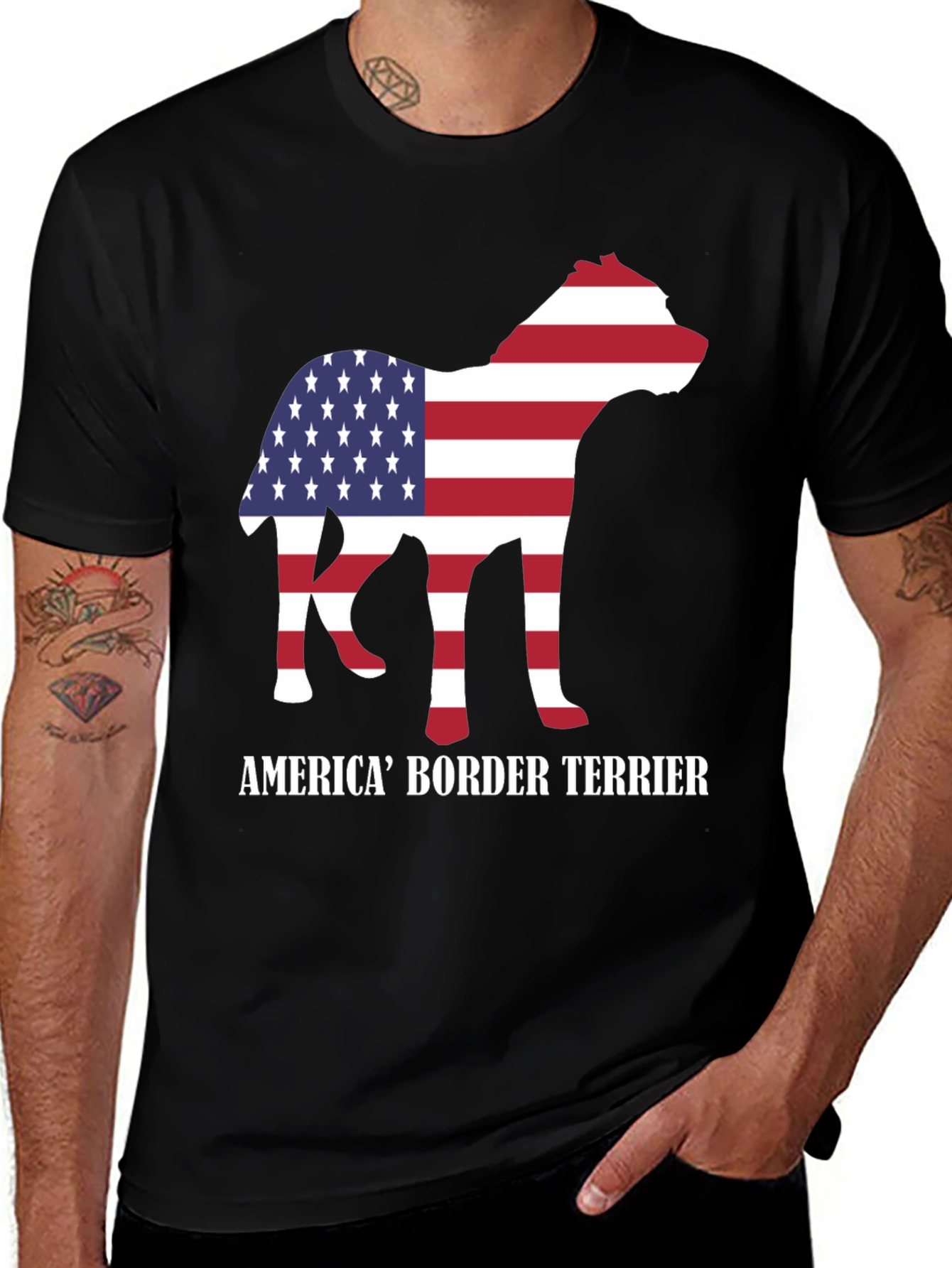 America Border Terrier T-Shirt