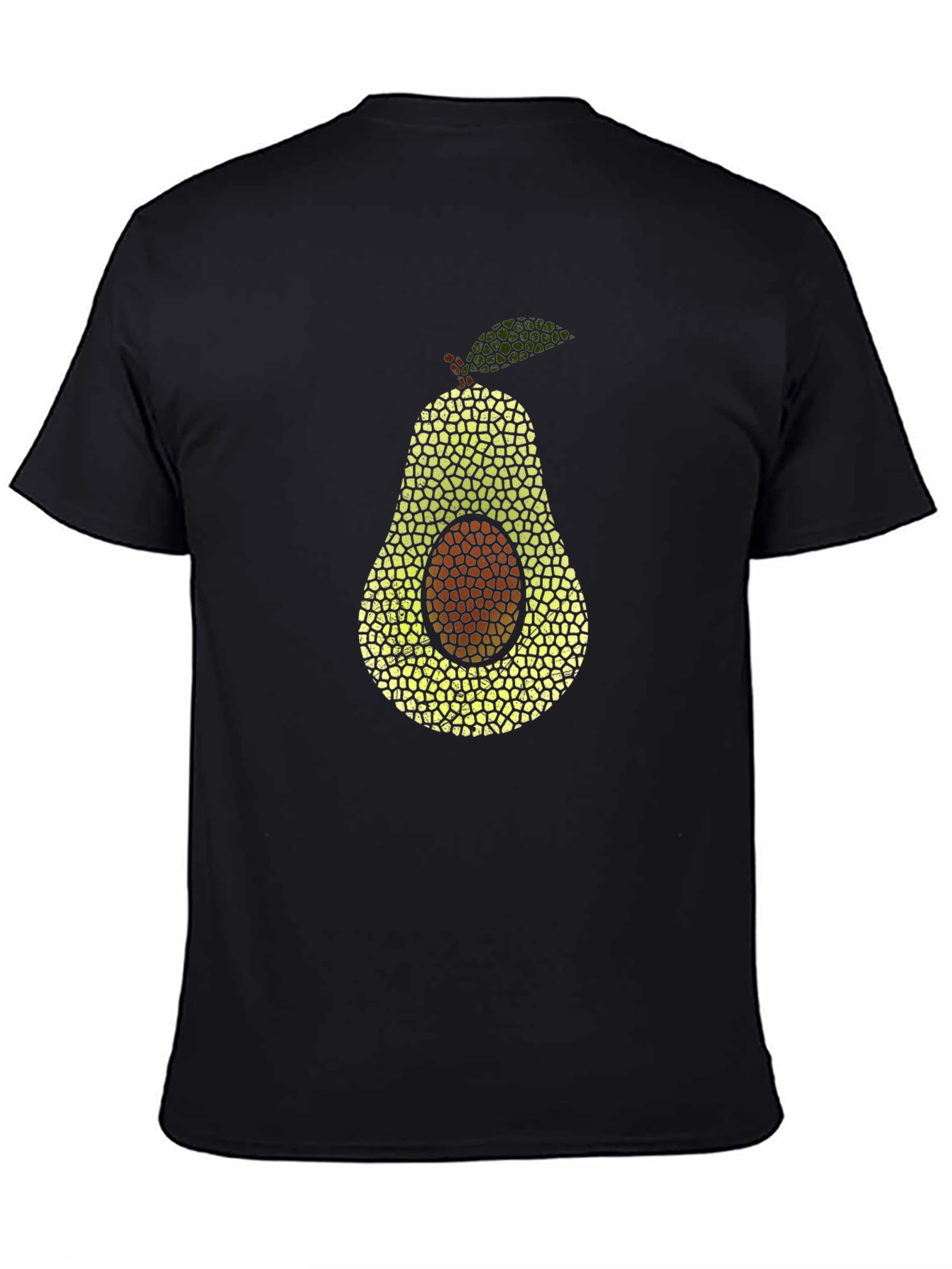 Avocado Mosaic T-Shirt - Unique Graphic Tee