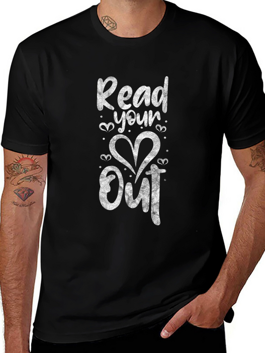 Read Your Heart Out Black T-Shirt