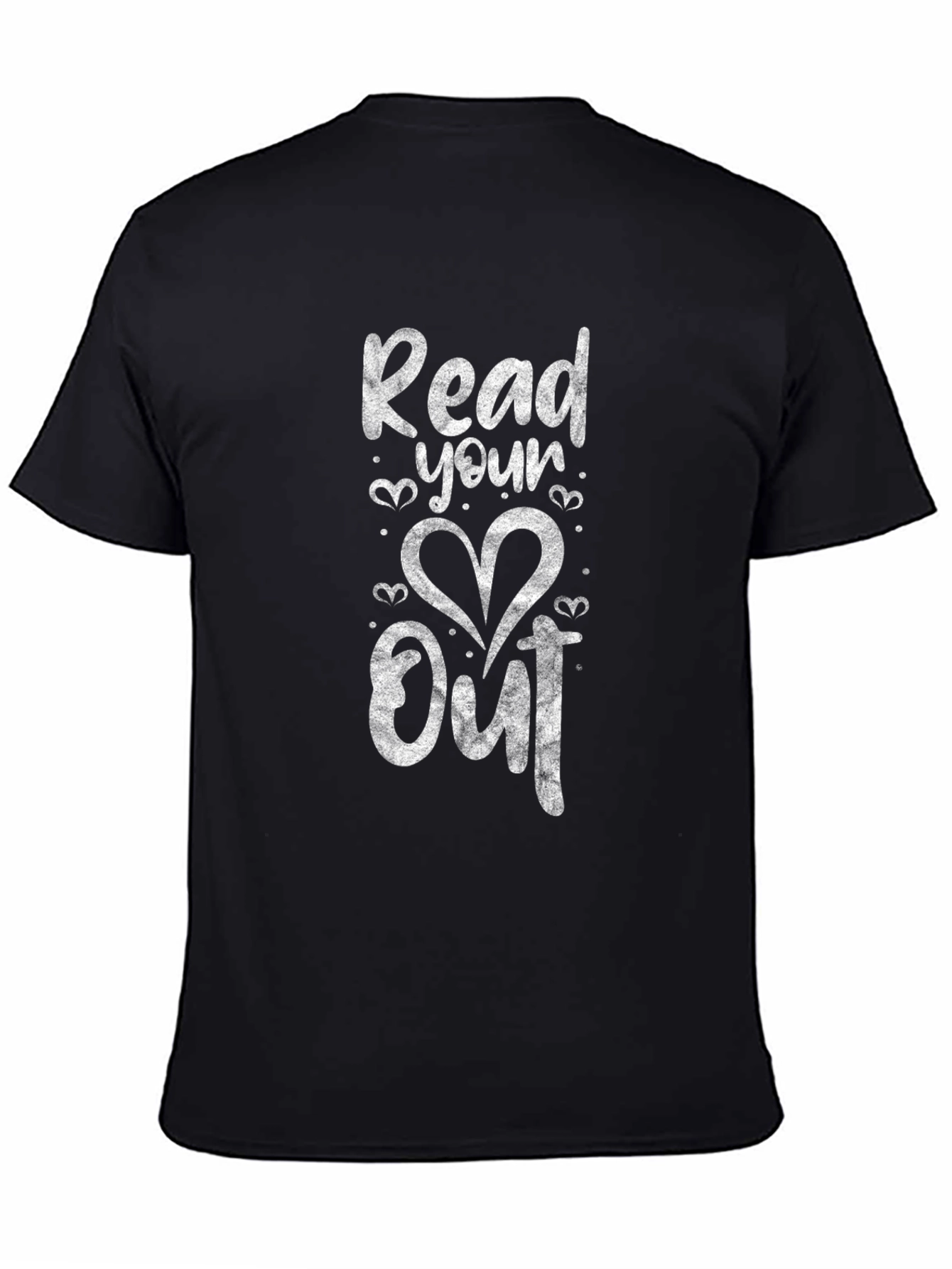 Read Your Heart Out Black T-Shirt