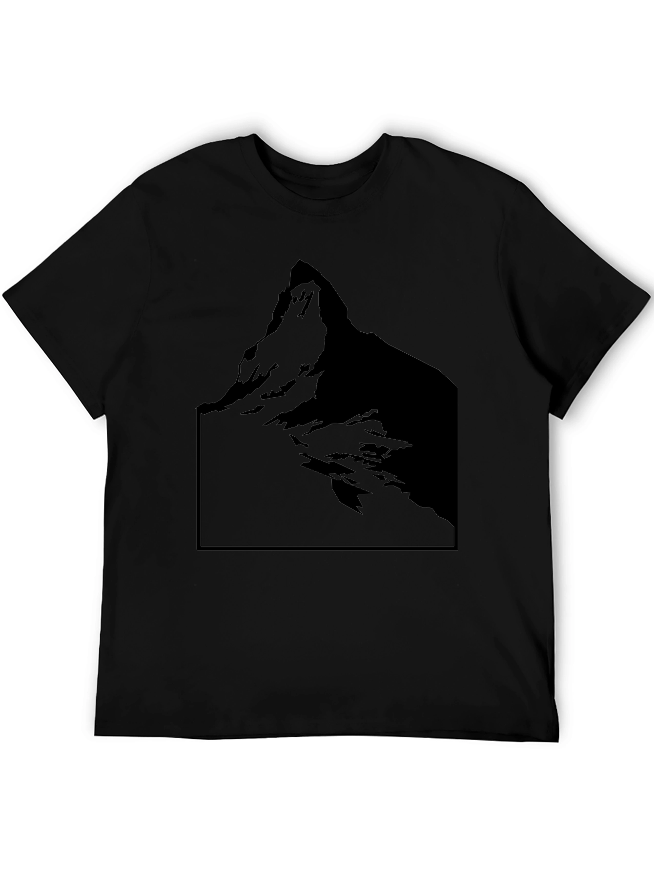 Mountain Graphic Black Tee