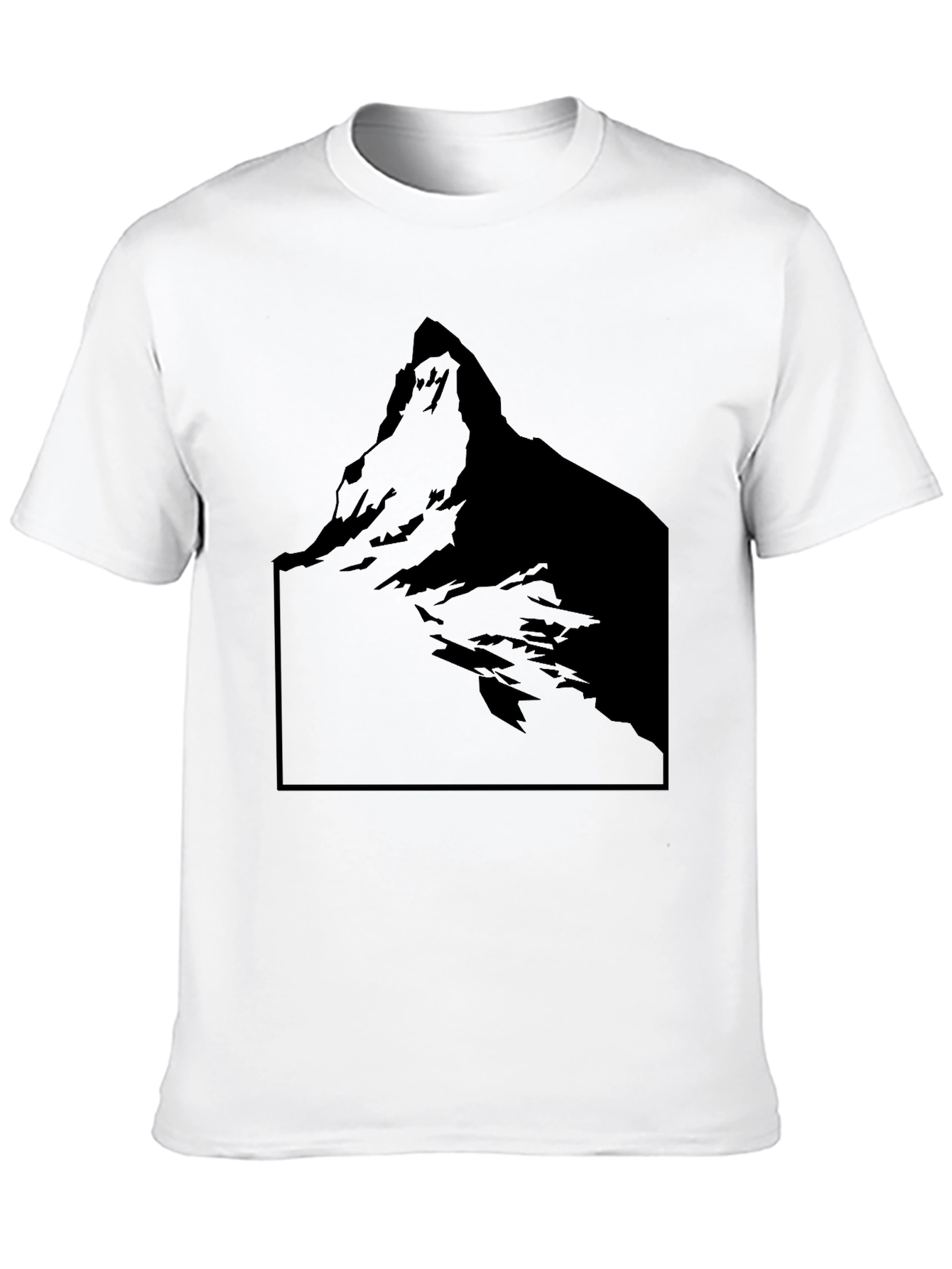 Mountain Graphic Black Tee