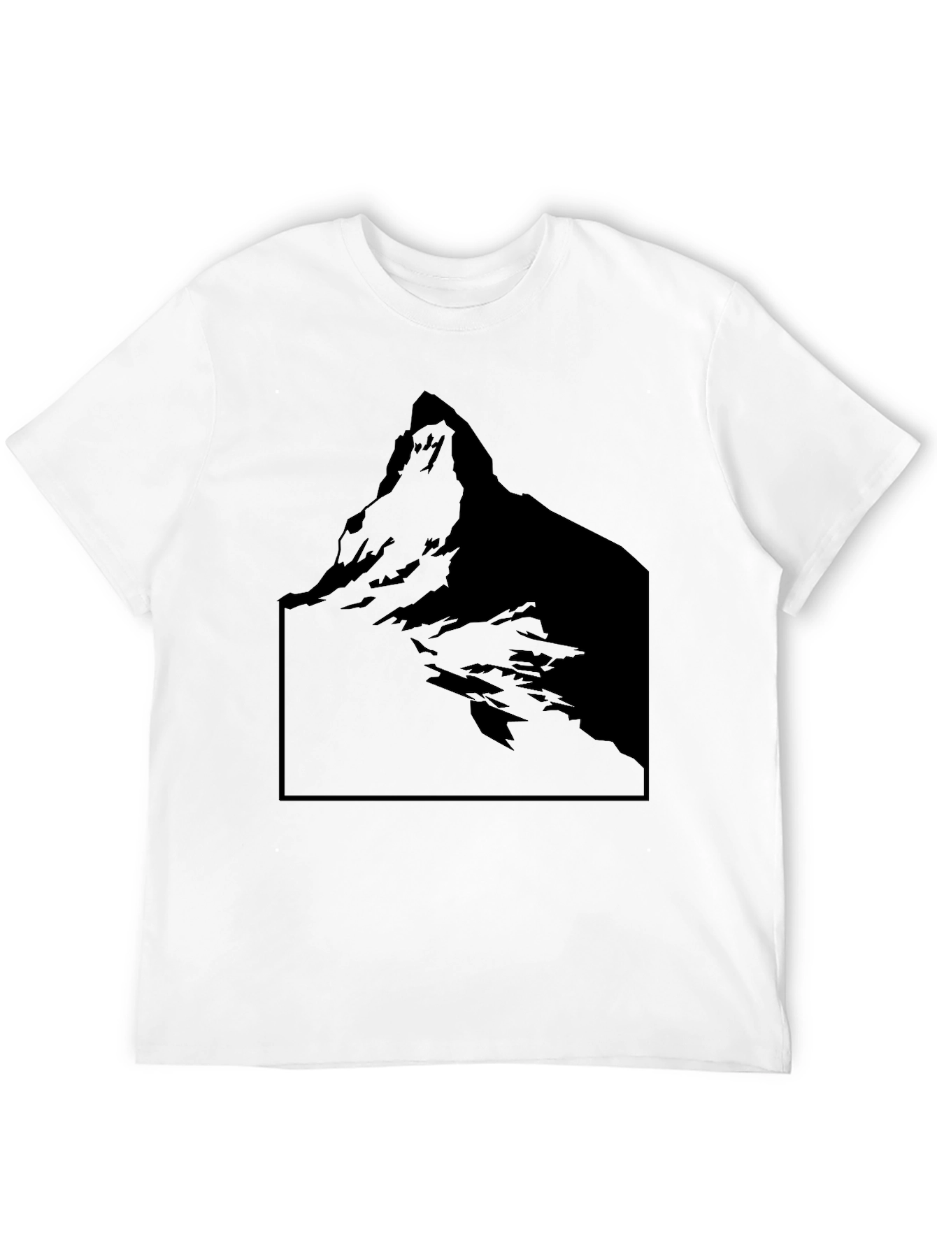 Mountain Graphic Black Tee