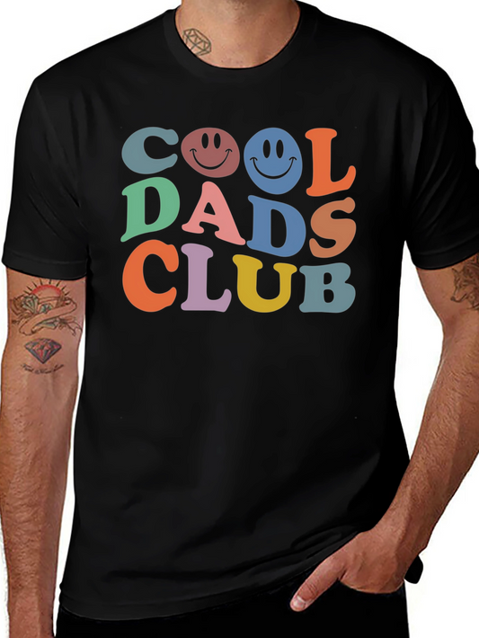 Cool Dads Club Graphic Tee - Retro Style