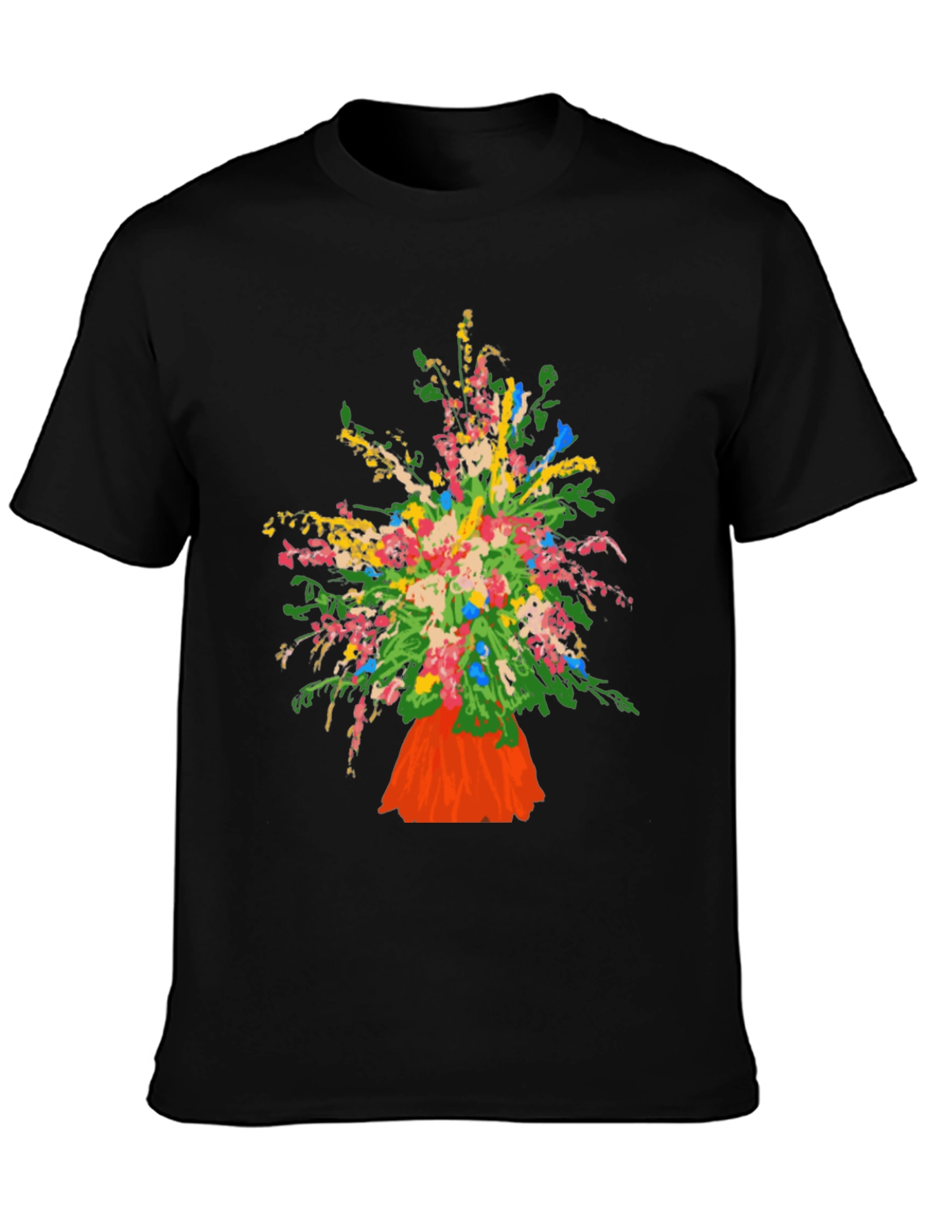 Floral Bouquet Graphic T-Shirt