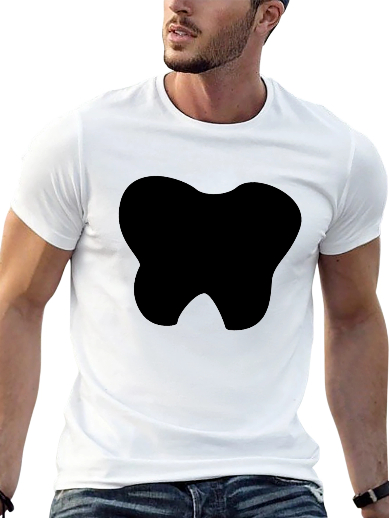 Dental Humor Black T-Shirt - Modern Style