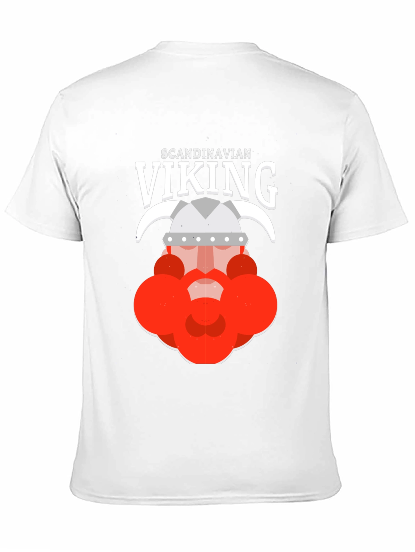 Scandinavian Viking Graphic Tee - Black