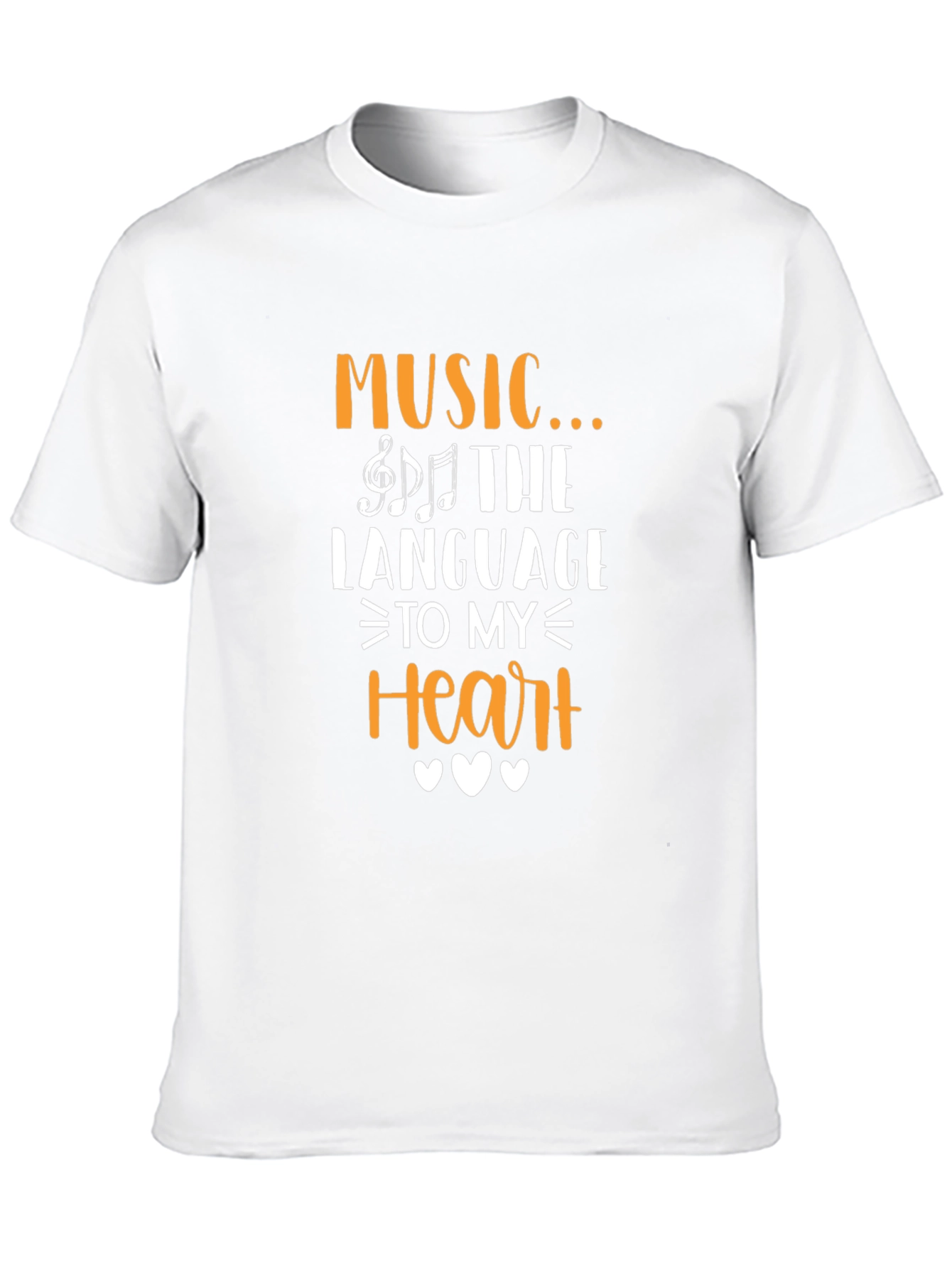 Music Is The Language of My Heart Graphic Tee