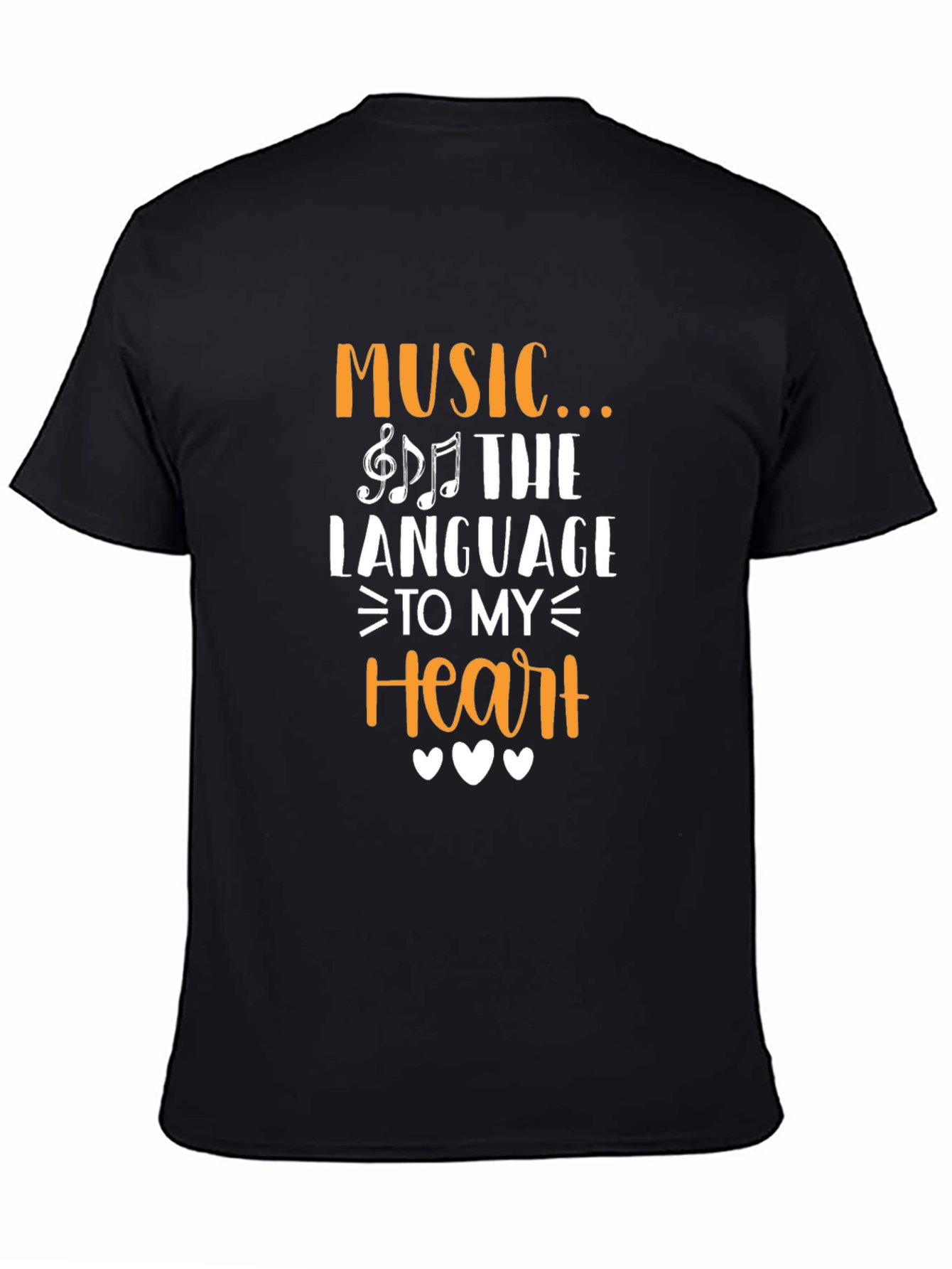 Music Is The Language of My Heart Graphic Tee