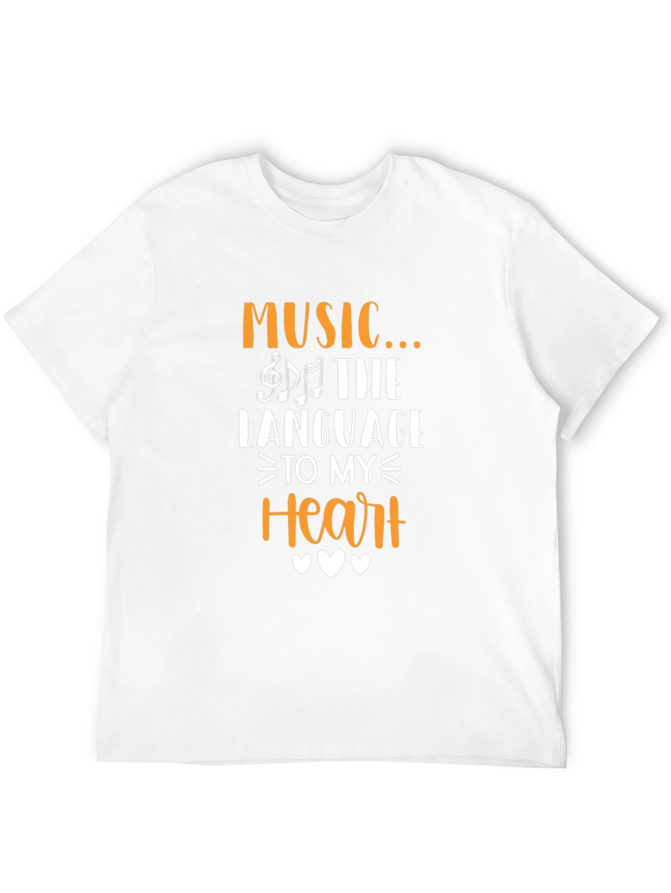 Music Is The Language of My Heart Graphic Tee