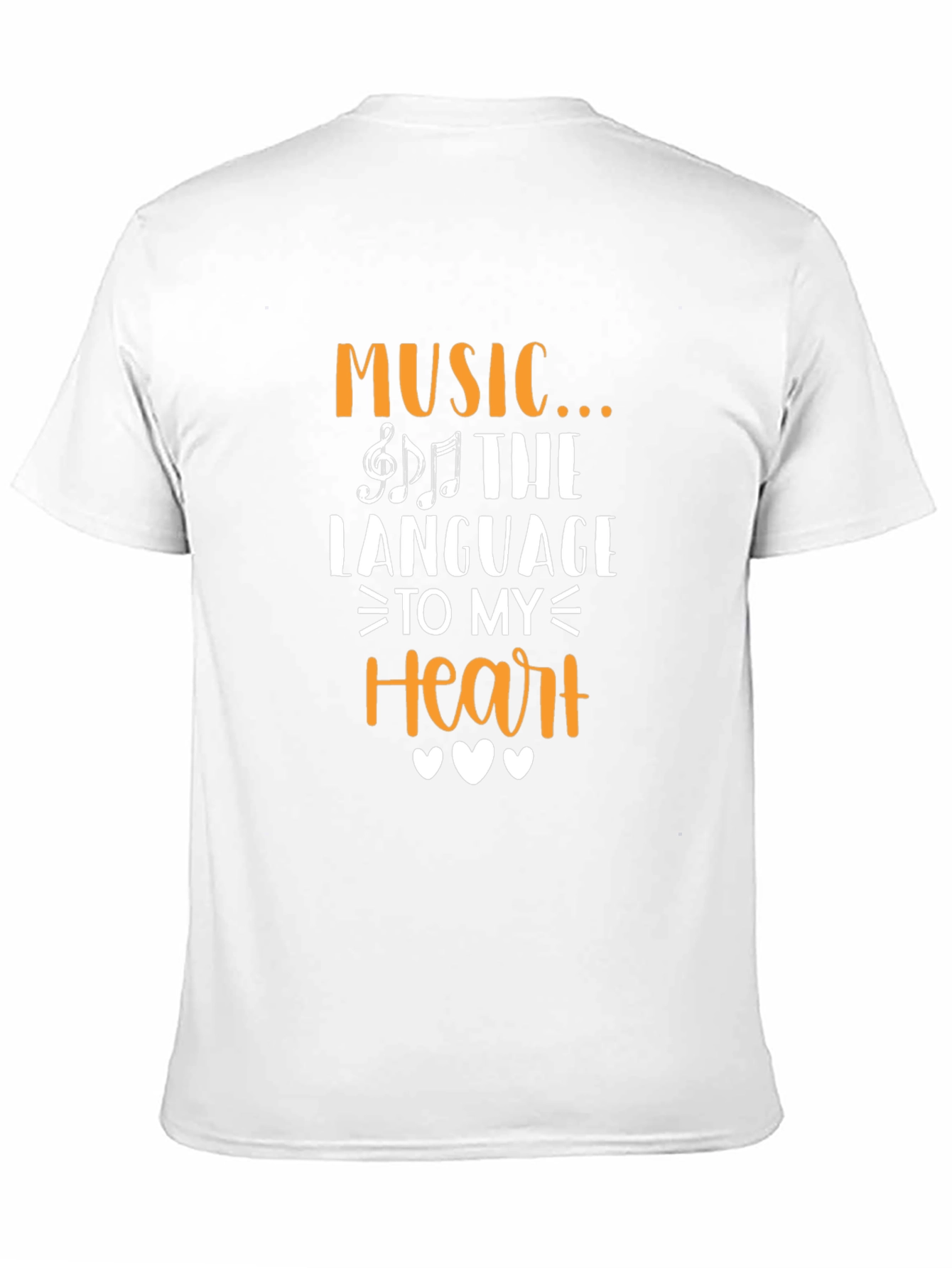 Music Is The Language of My Heart Graphic Tee