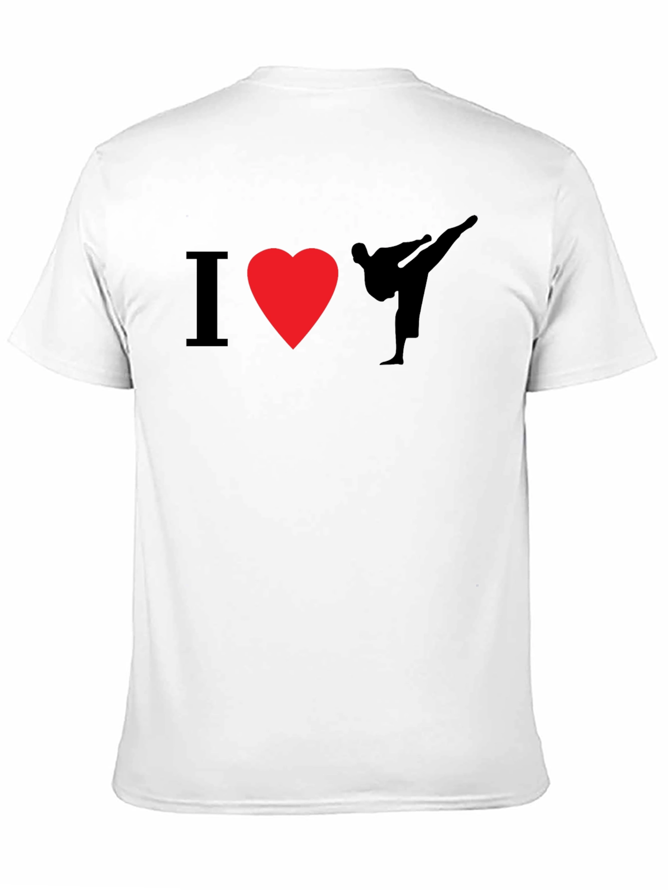 I Heart Karate Black T-Shirt - Martial Arts Tee