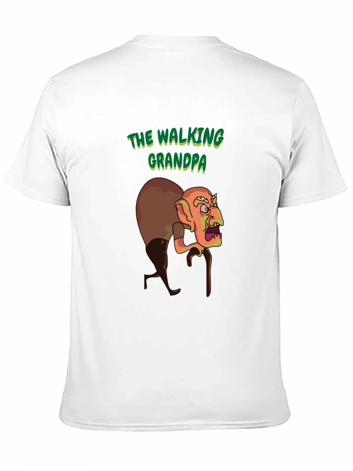 The Walking Grandpa Graphic T-Shirt