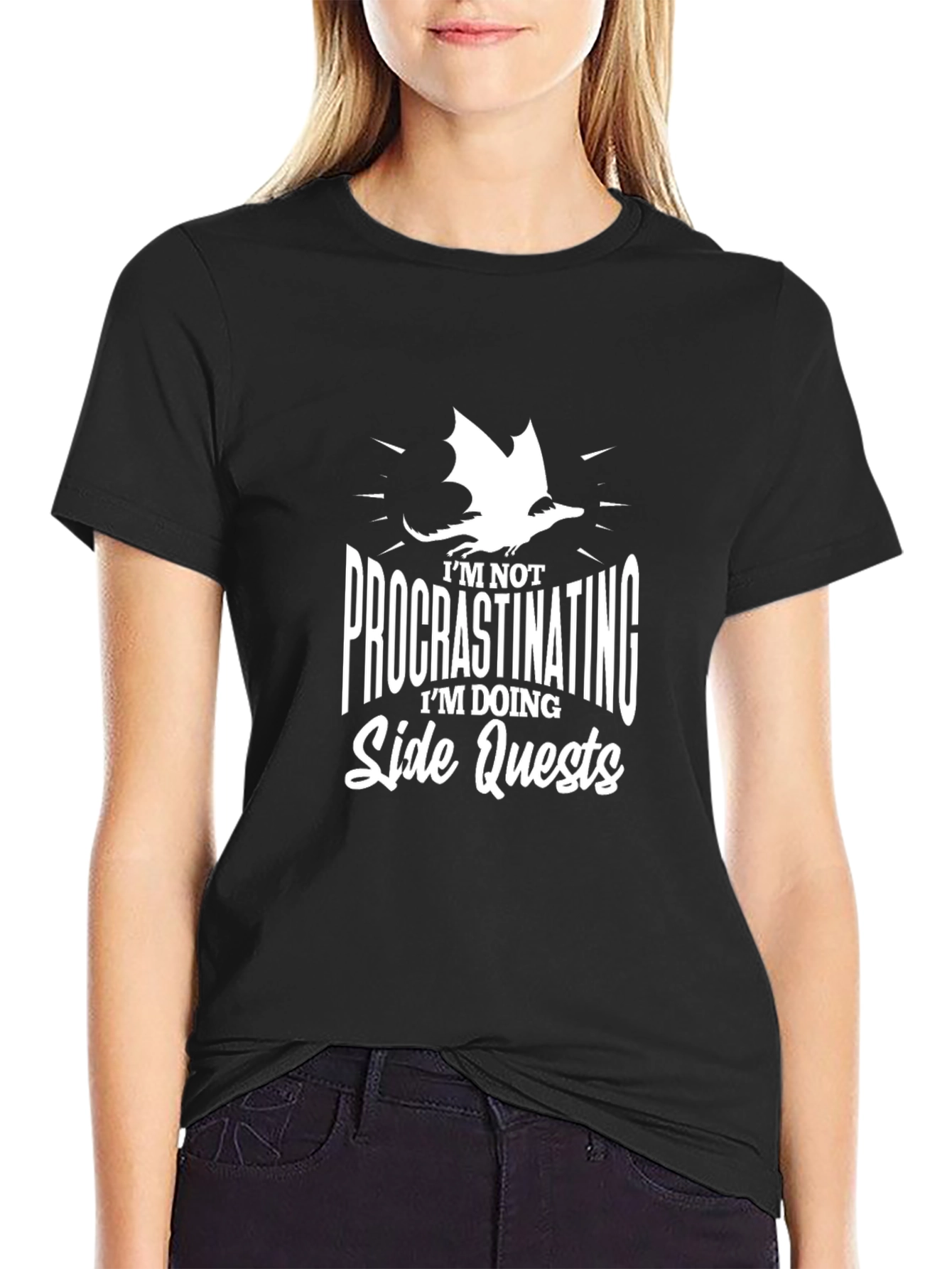 Im Not Procrastinating Dragon T-Shirt