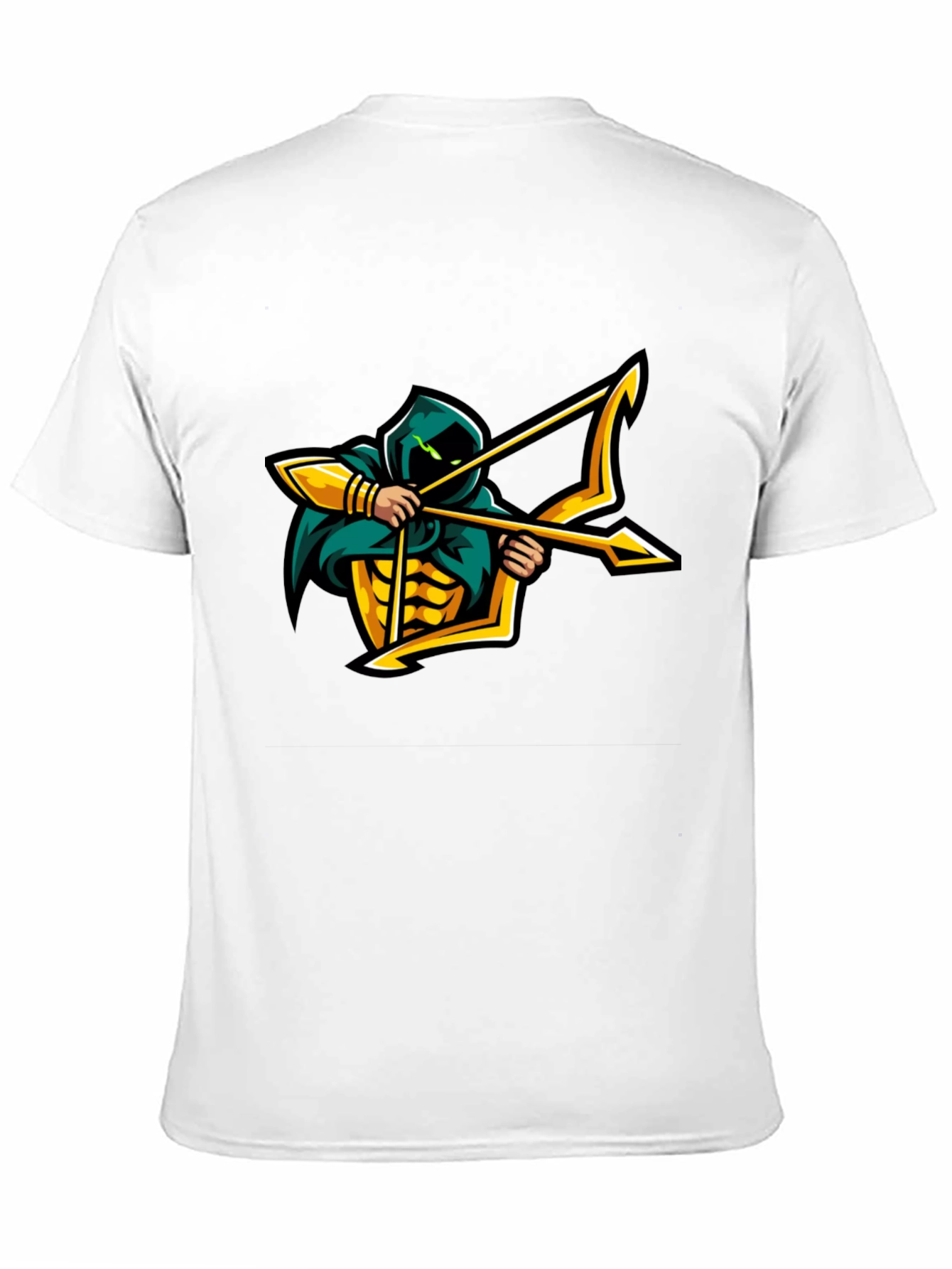 Archer Graphic T-Shirt - Black Cotton Tee
