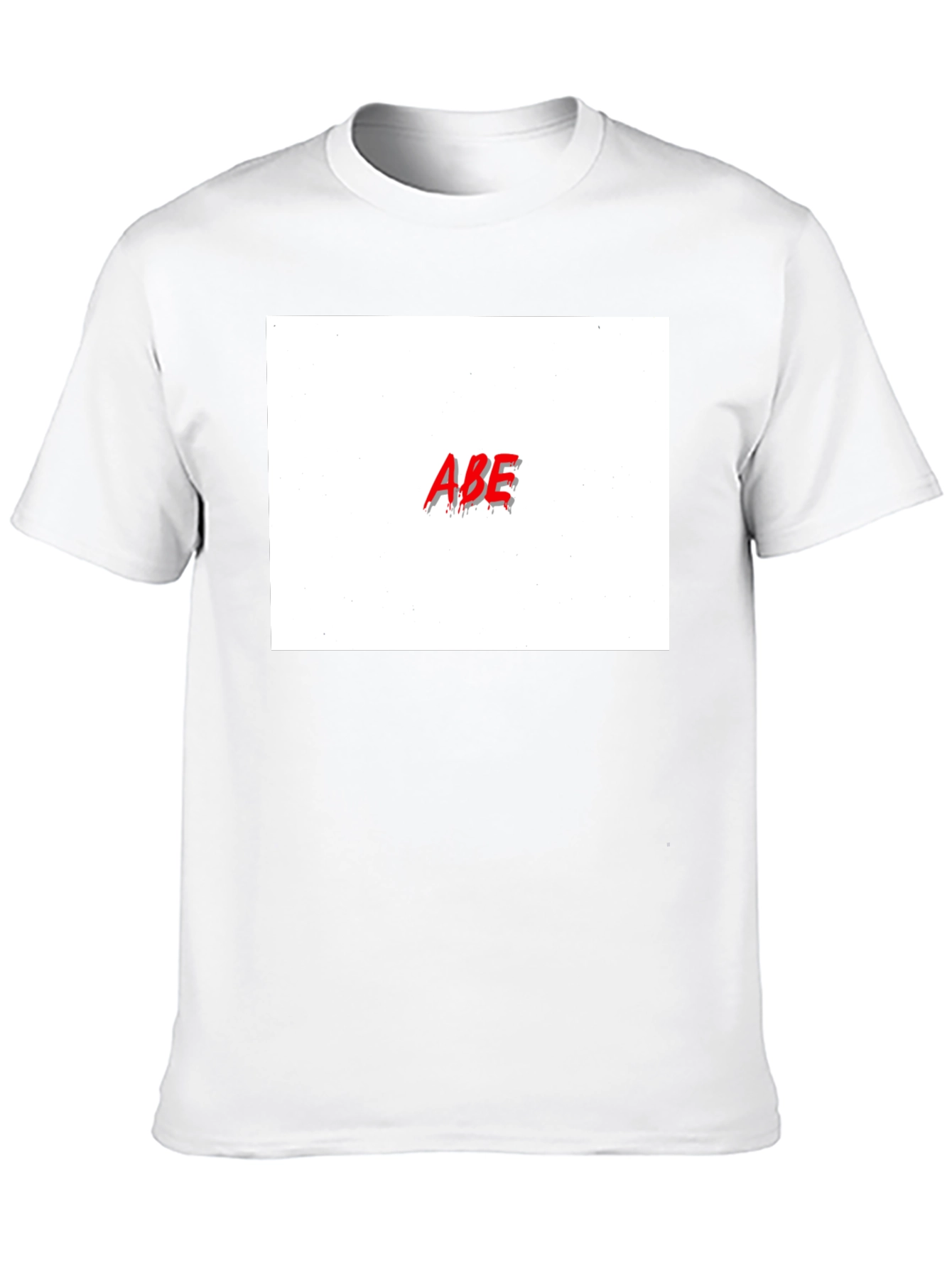 ABE Graphic Tee - Classic Black Cotton T-Shirt