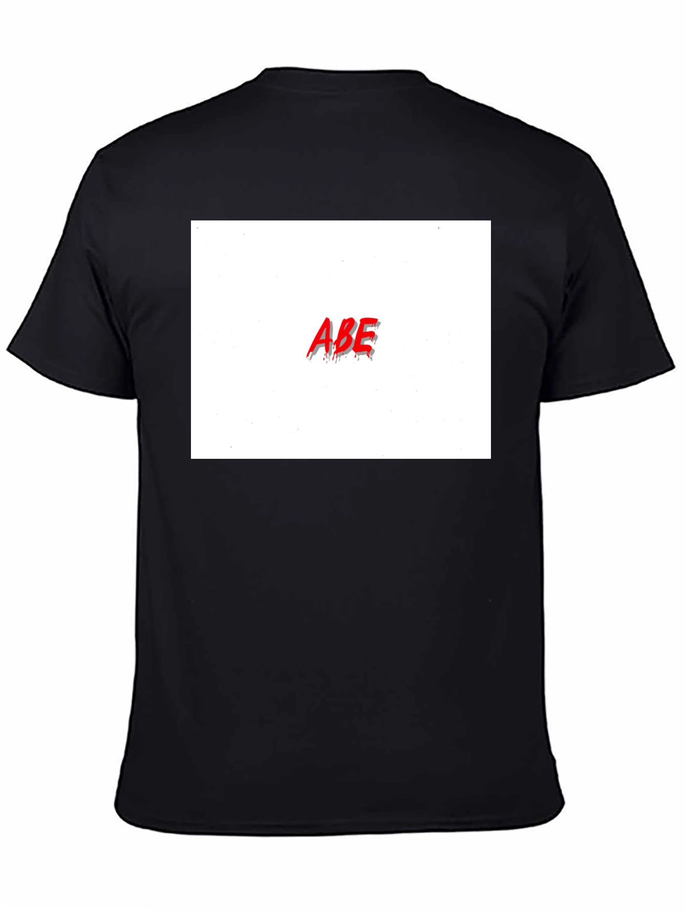 ABE Graphic Tee - Classic Black Cotton T-Shirt