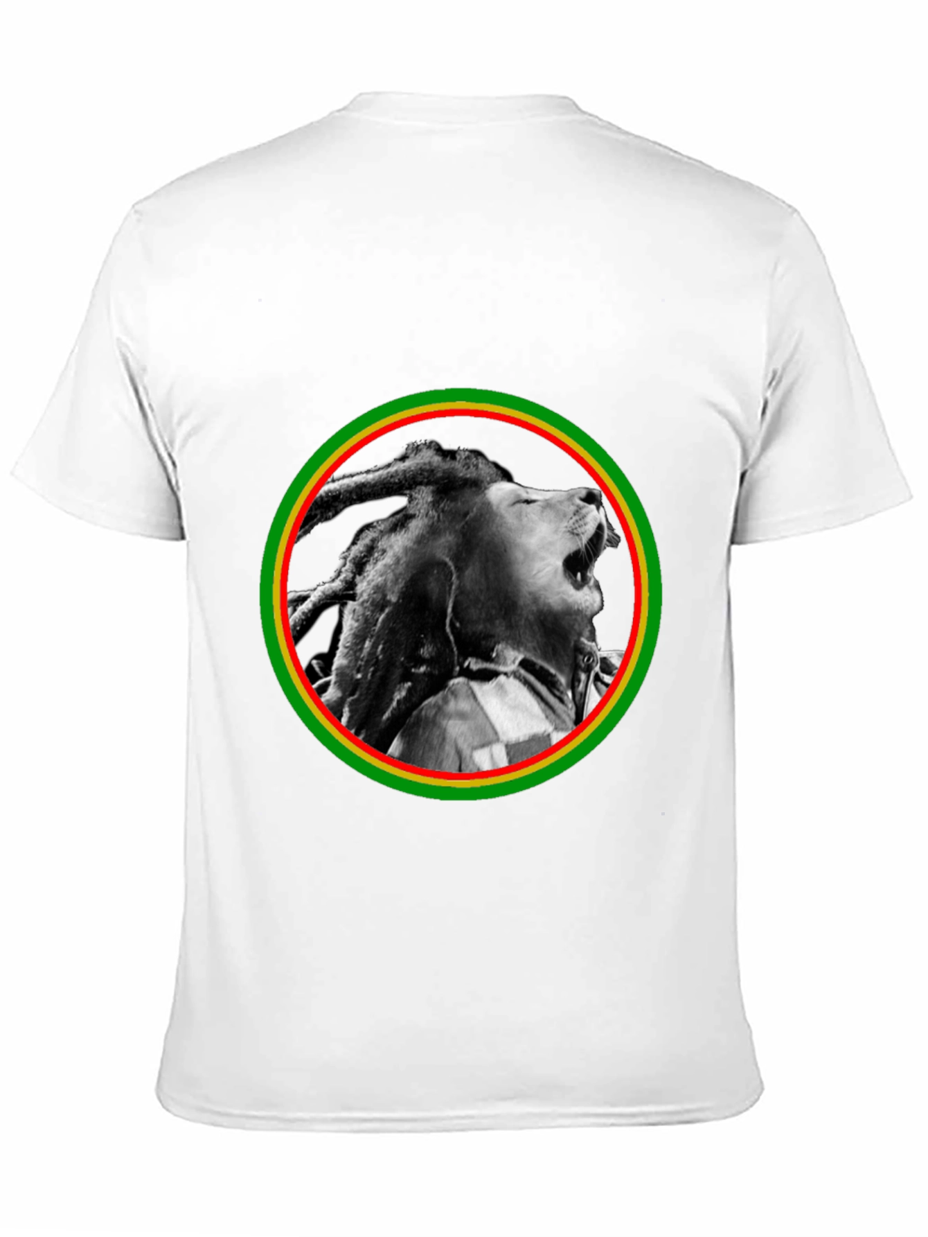 Rasta Lion Black T-Shirt