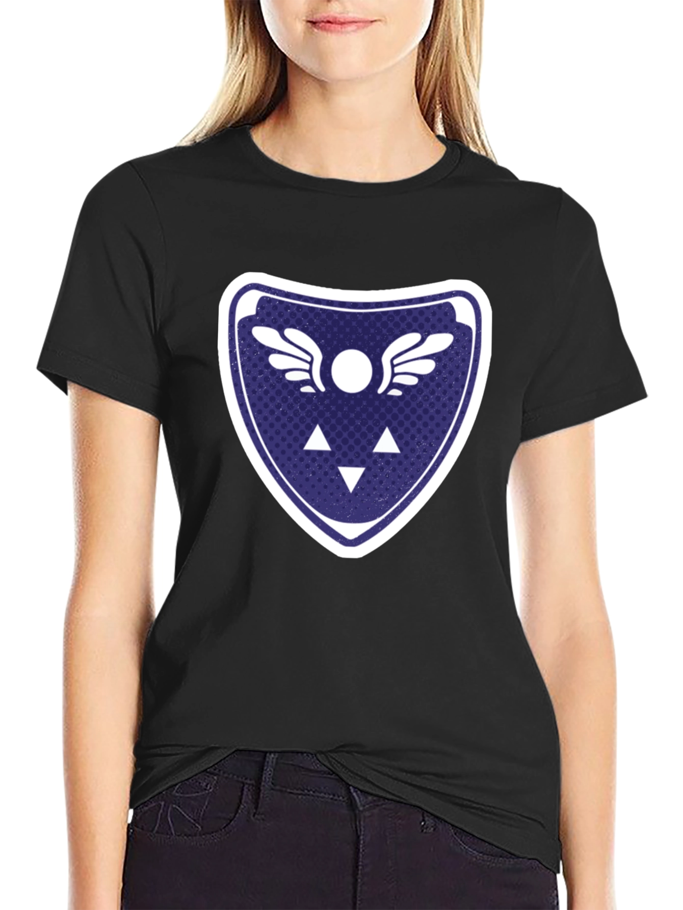 Mystic Shield Graphic Tee - Gamer Inspired Design