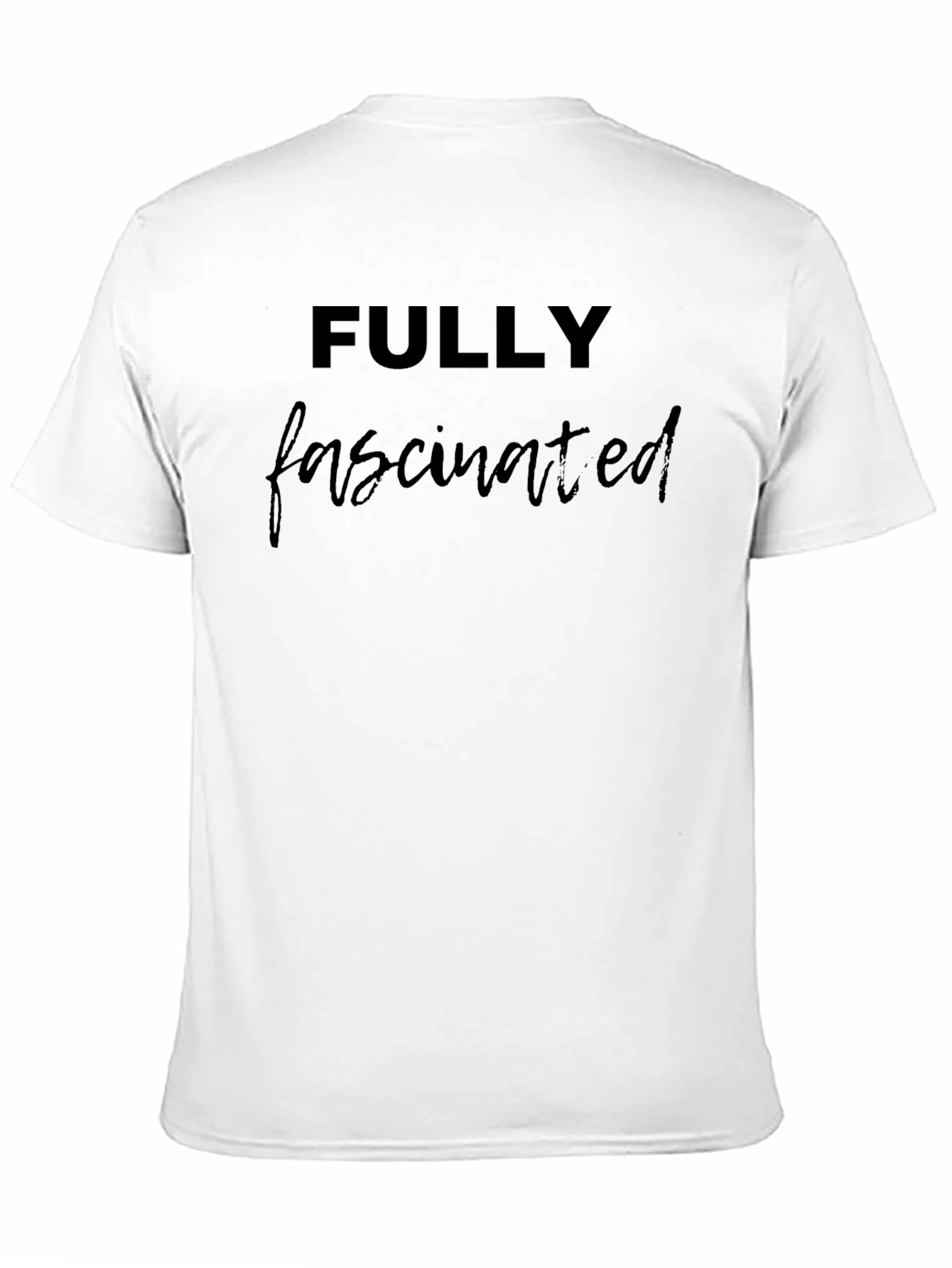 Fully Fascinated Black Graphic T-Shirt
